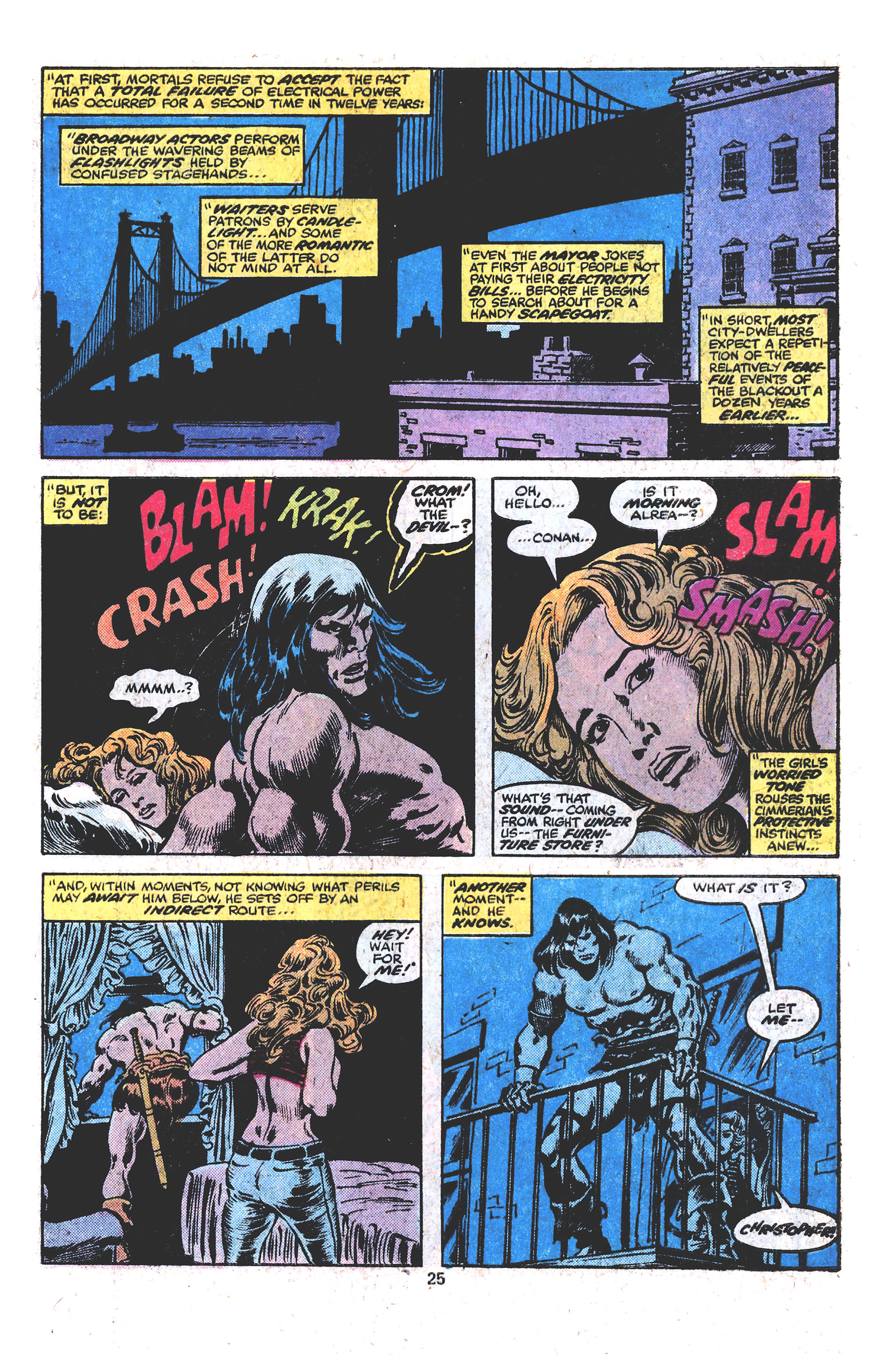 Read online What If? (1977) comic -  Issue #13 - Conan The Barbarian walked the Earth Today - 20