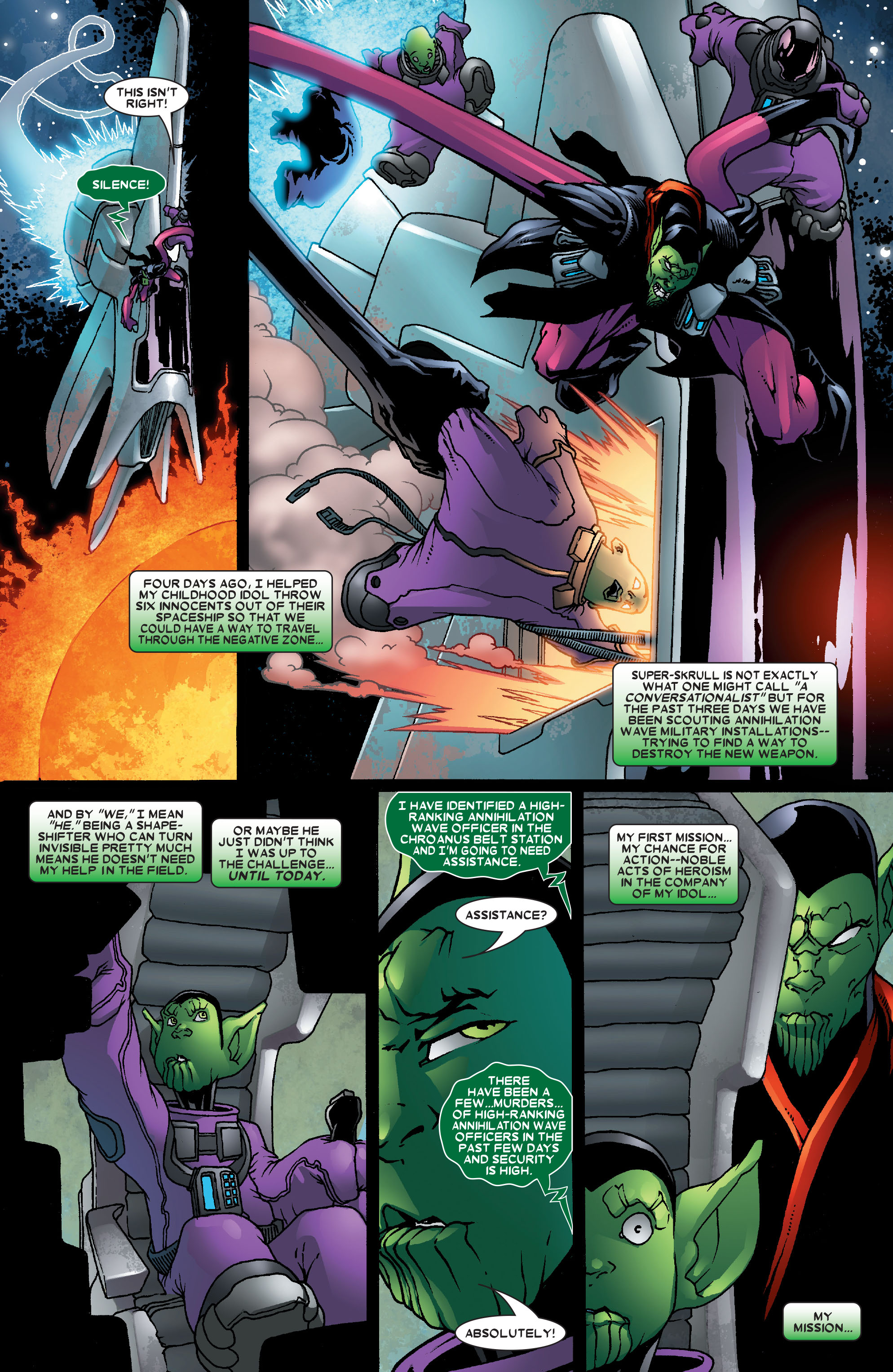 Read online Annihilation: Super-Skrull comic -  Issue #2 - 4