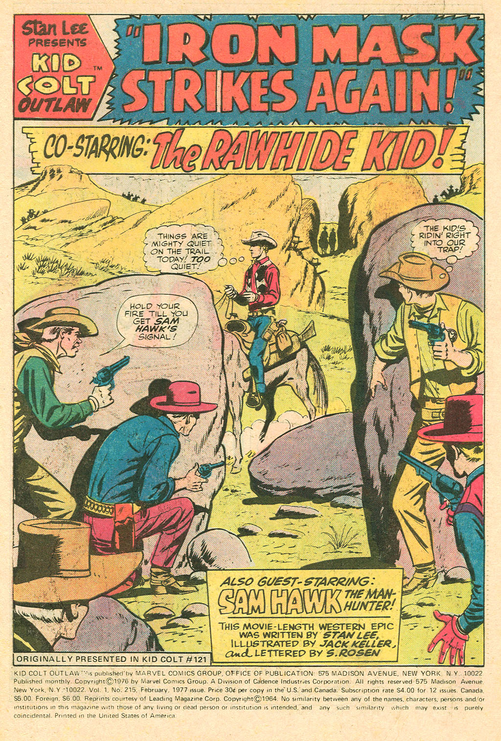 Read online Kid Colt Outlaw comic -  Issue #215 - 3