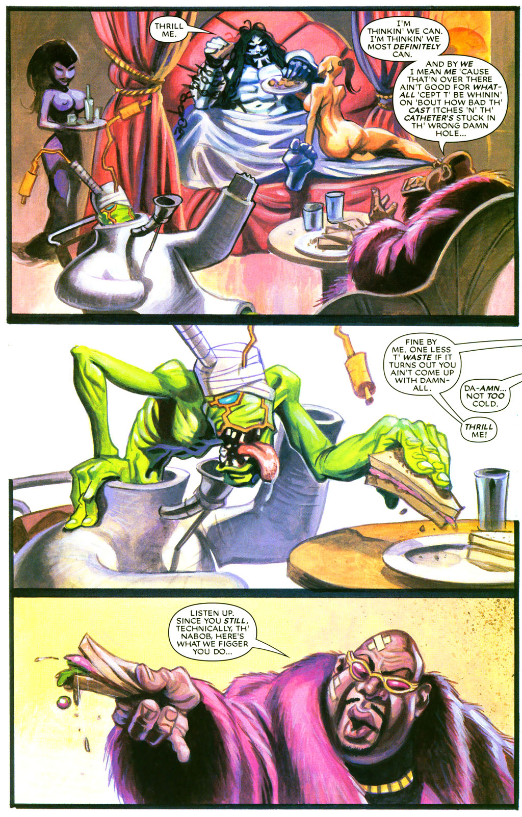 Read online Lobo: Unbound comic -  Issue #6 - 13