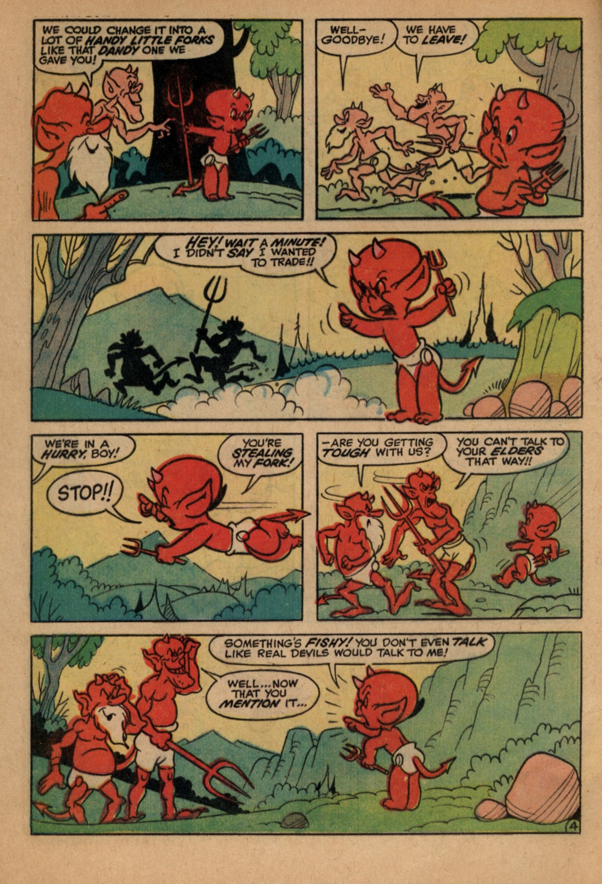 Read online Hot Stuff, the Little Devil comic -  Issue #87 - 8