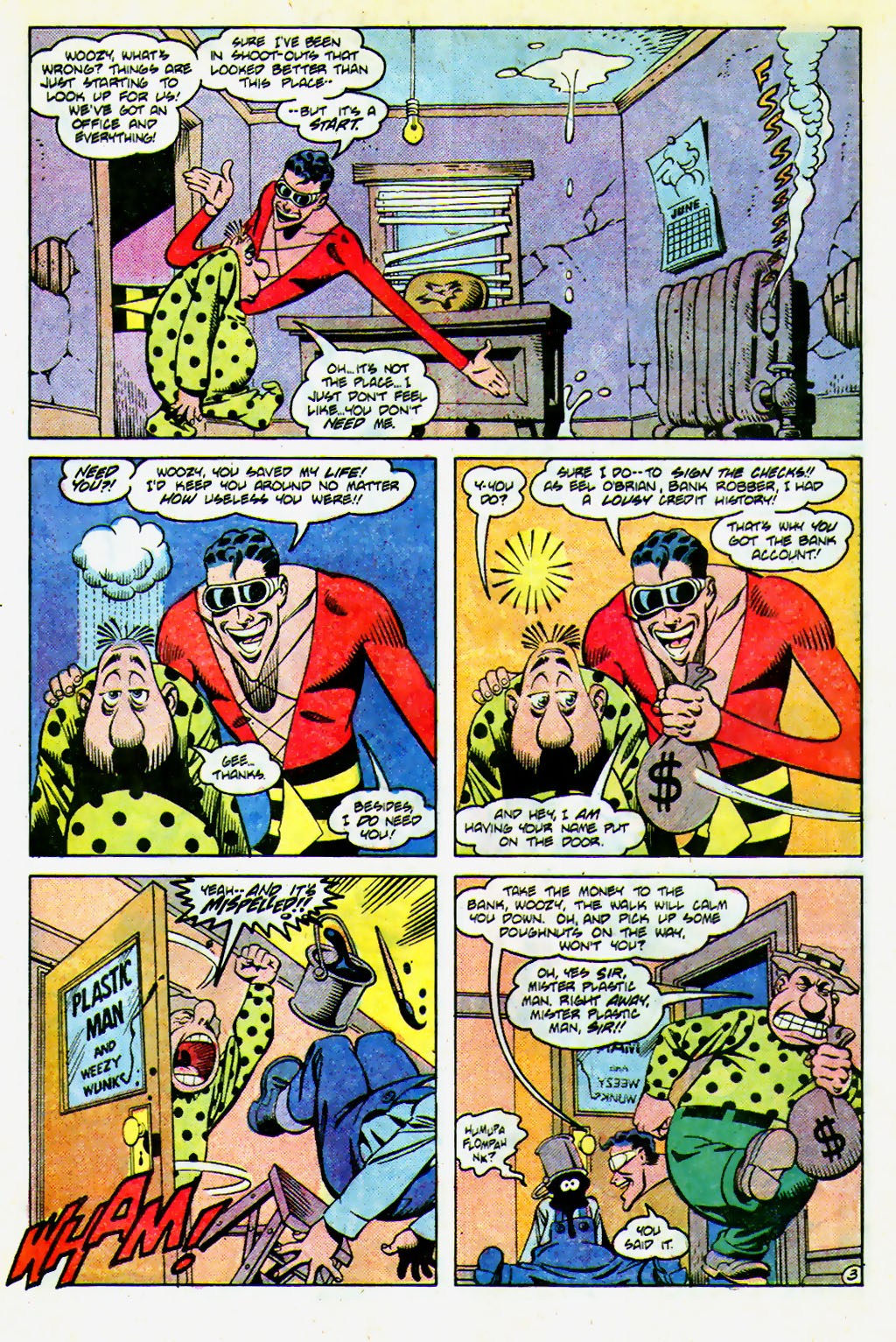 Read online Plastic Man (1988) comic -  Issue #3 - 4