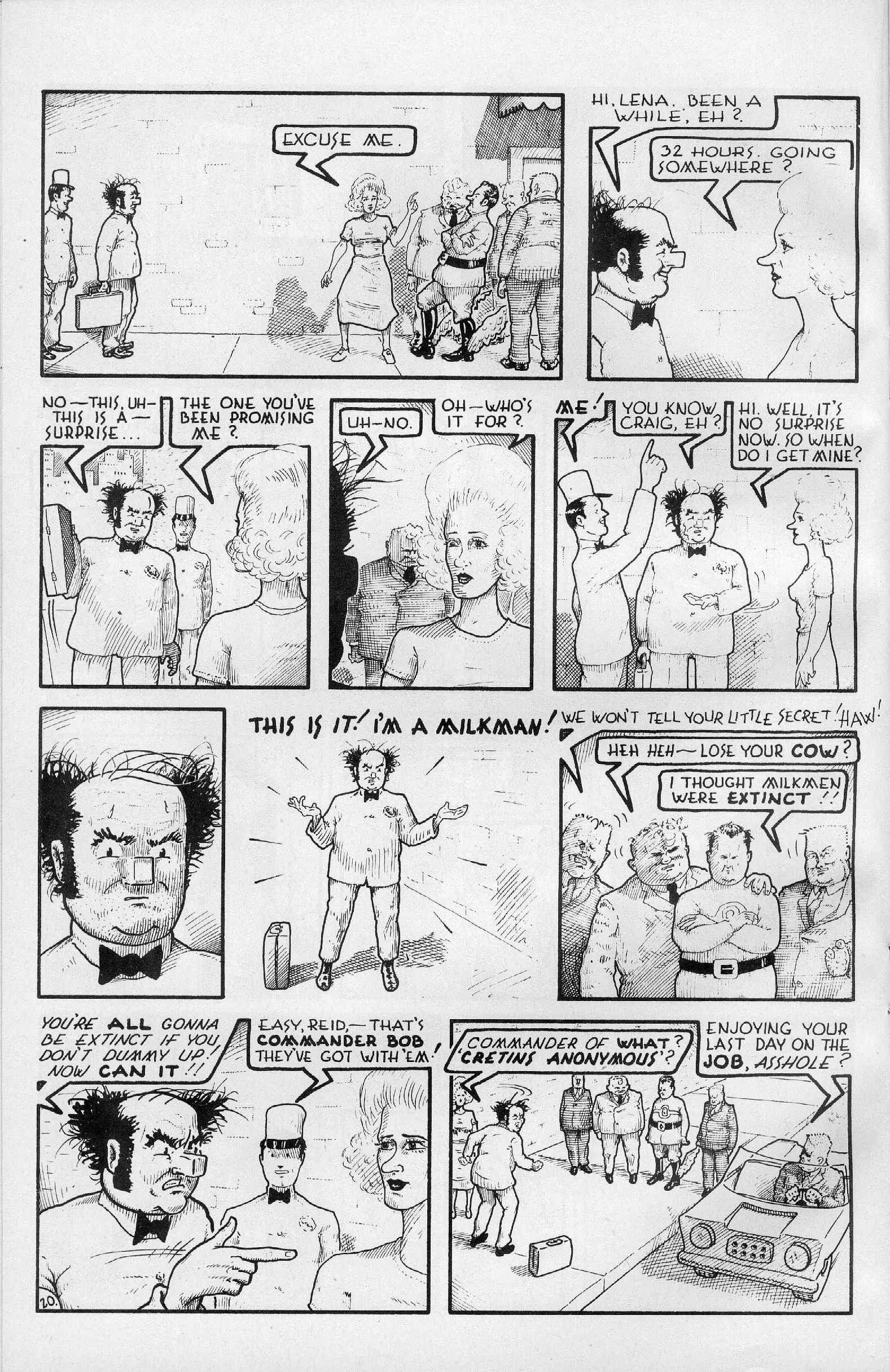 Read online Reid Fleming, World's Toughest Milkman (1986) comic -  Issue #5 - 22