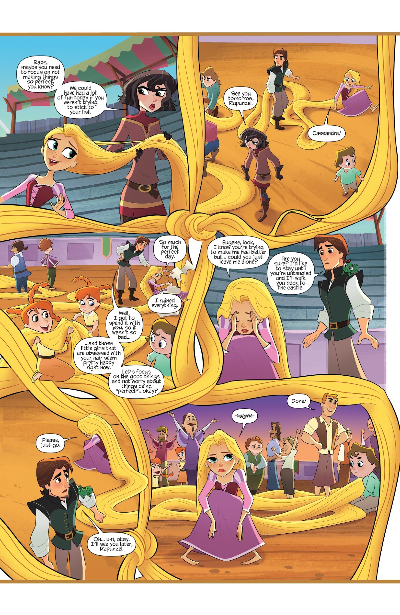 Read online Tangled: The Series: Hair-Raising Adventures comic -  Issue #1 - 9