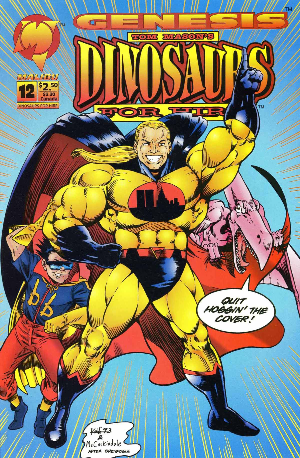 Read online Dinosaurs For Hire comic -  Issue #12 - 1