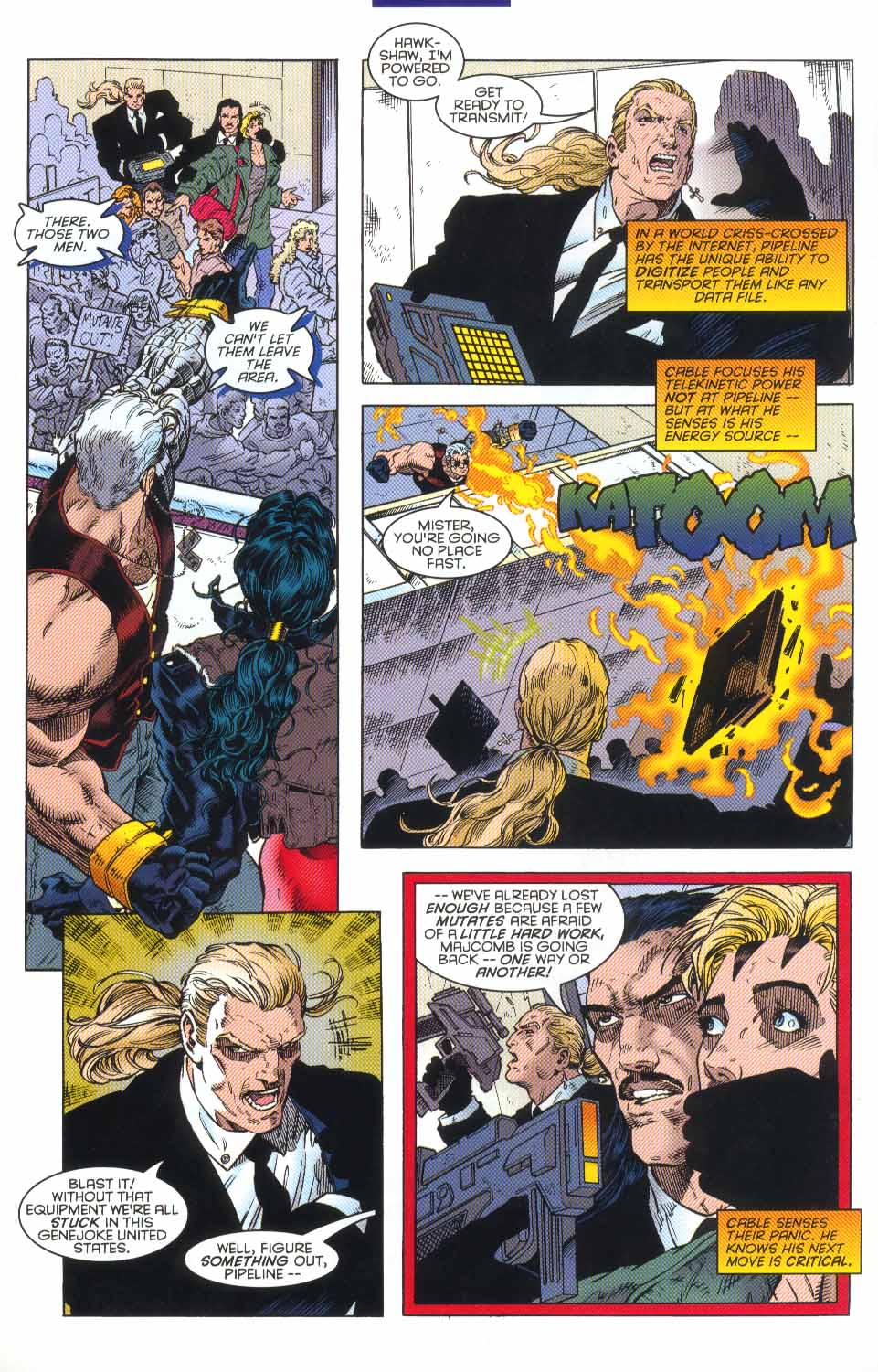 Read online Cable (1993) comic -  Issue #22 - 21