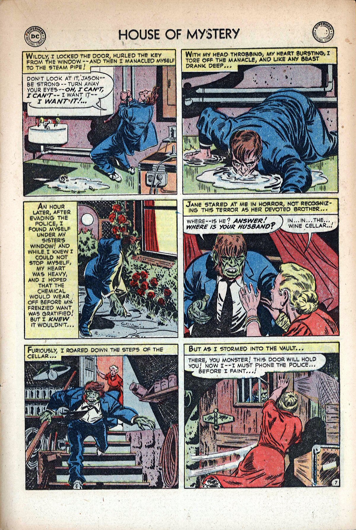 Read online House of Mystery (1951) comic -  Issue #1 - 20