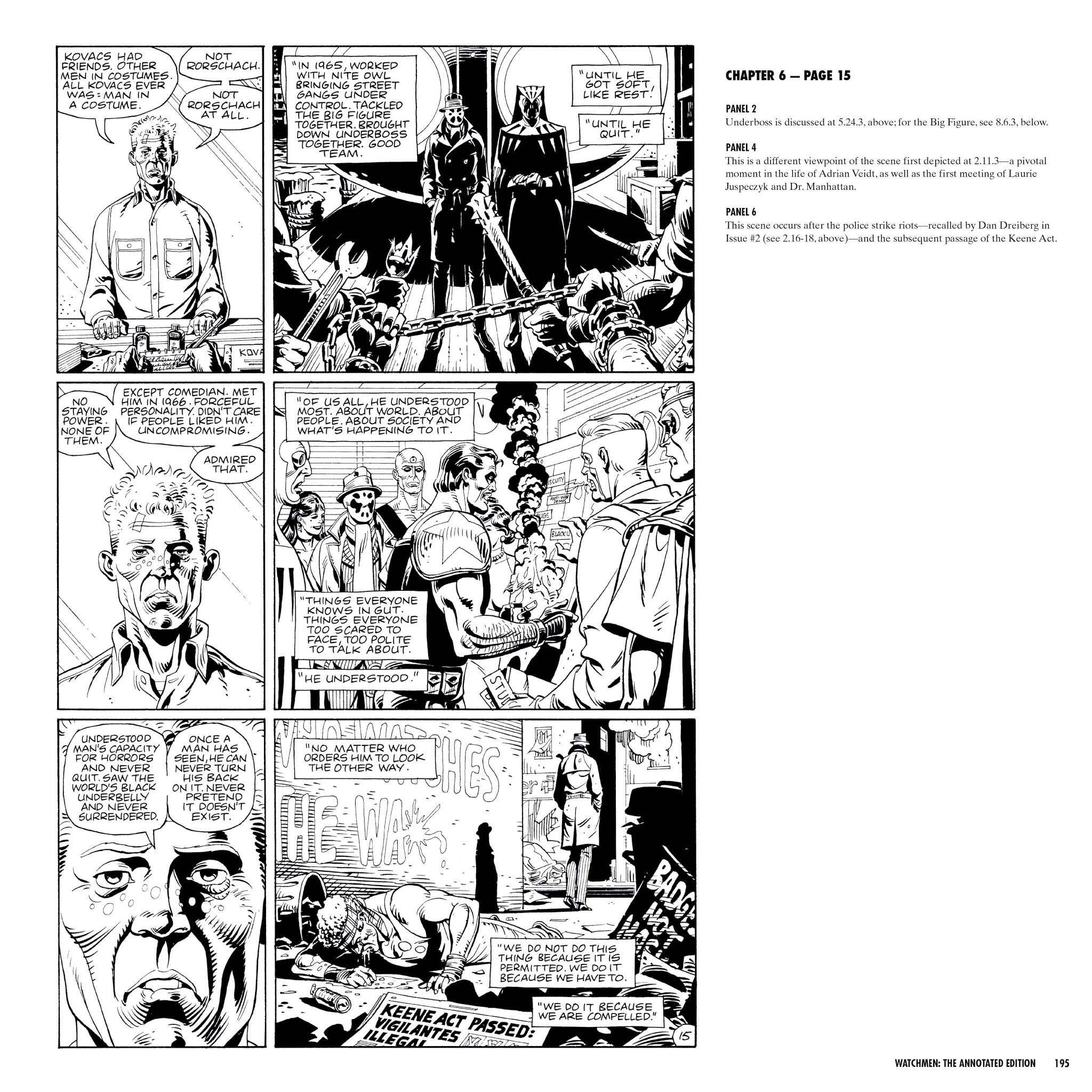 Read online Watchmen: The Annotated Edition comic -  Issue # TPB - 195