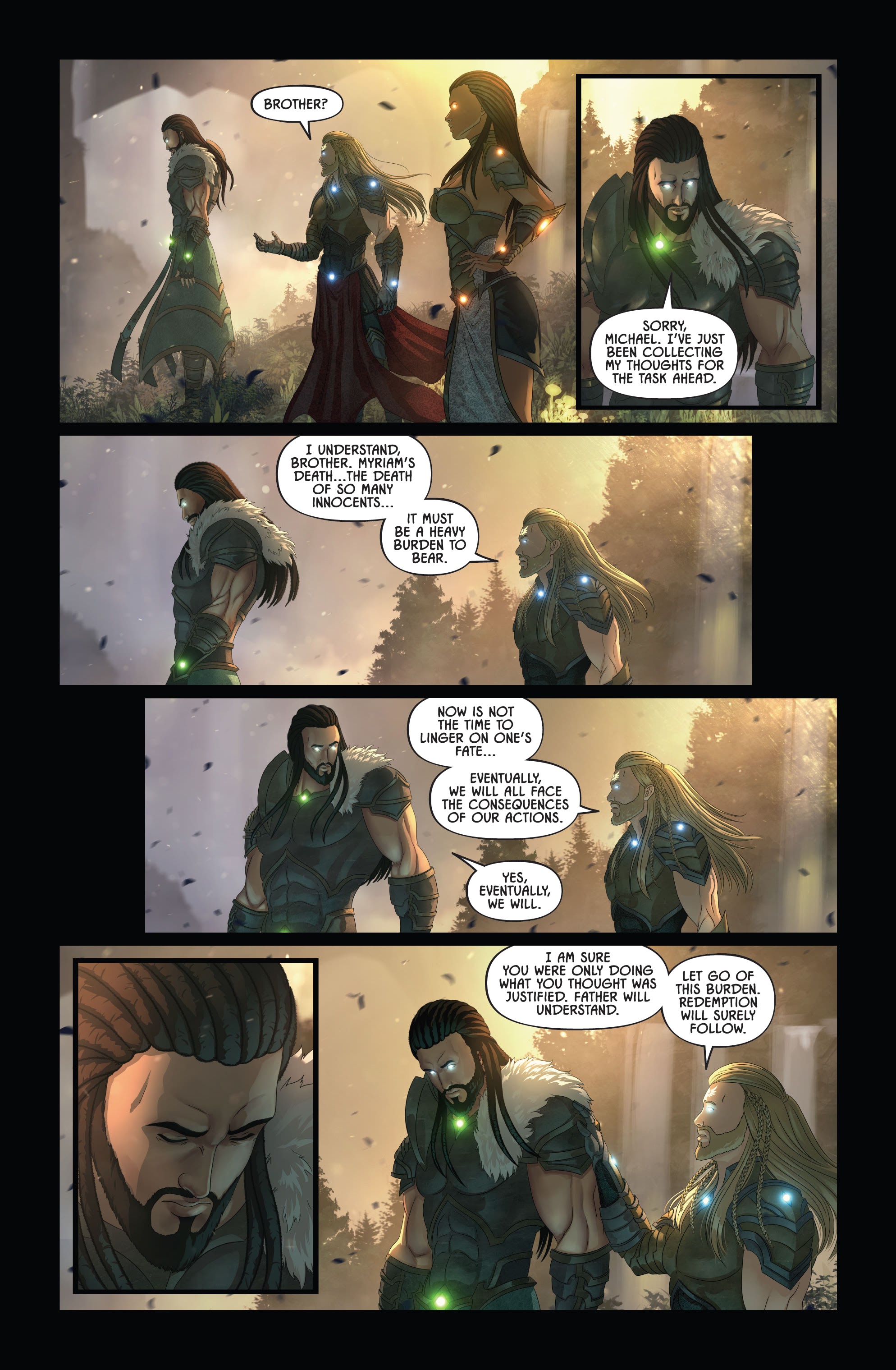 Read online Knights of the Golden Sun comic -  Issue #8 - 13