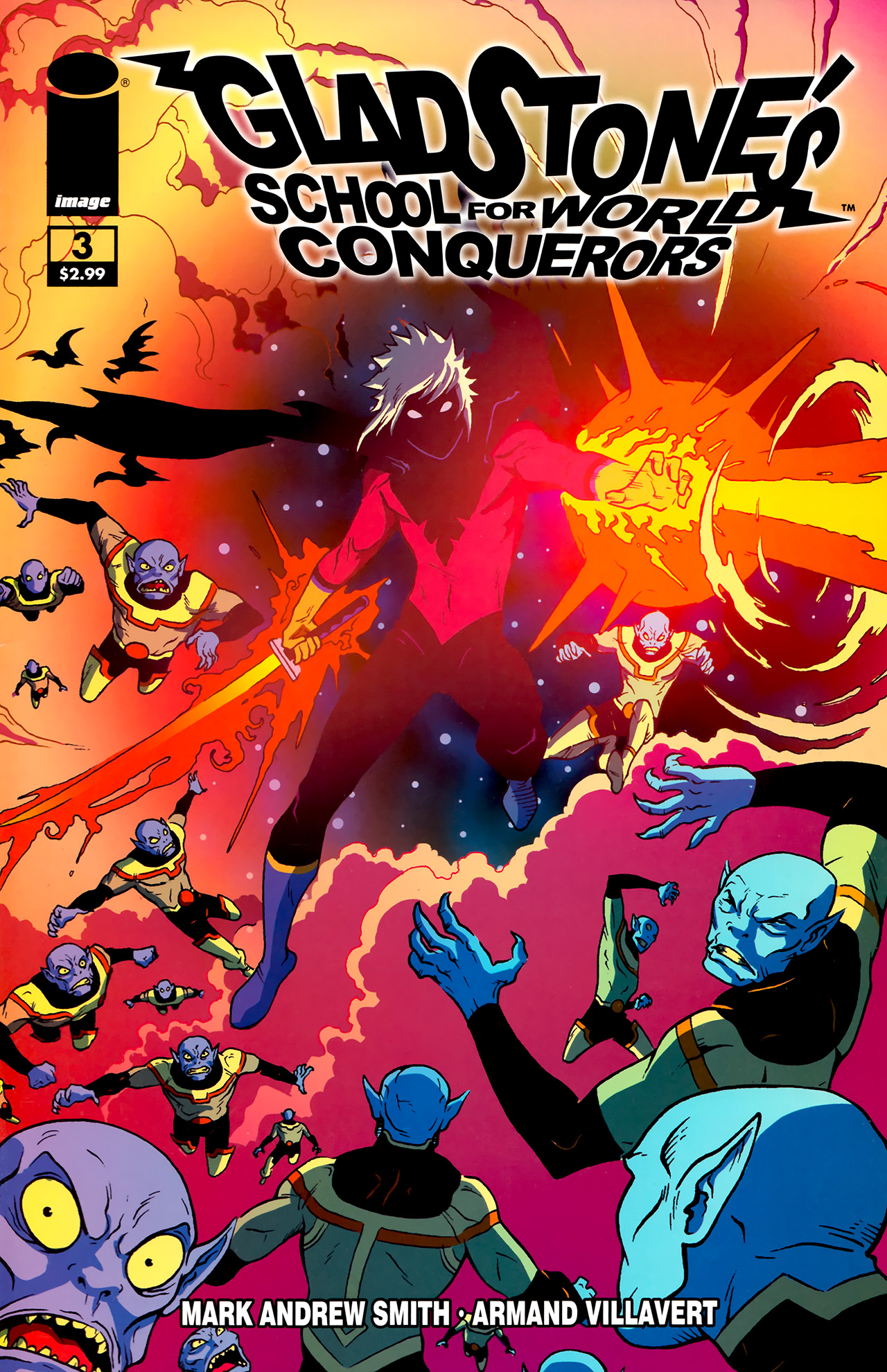 Read online Gladstone's School for World Conquerors (2011) comic -  Issue #3 - 1
