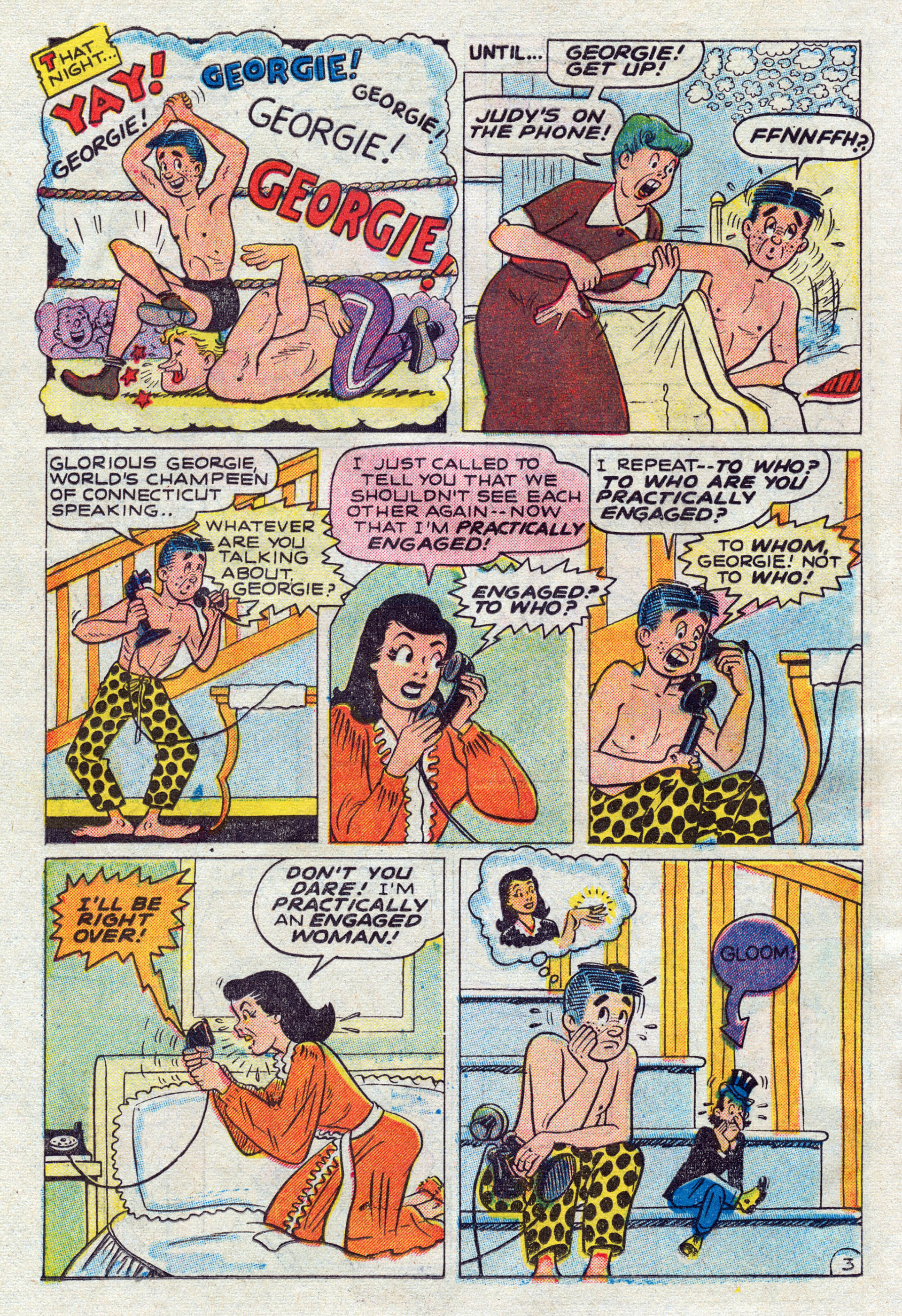 Read online Georgie Comics (1949) comic -  Issue #25 - 36