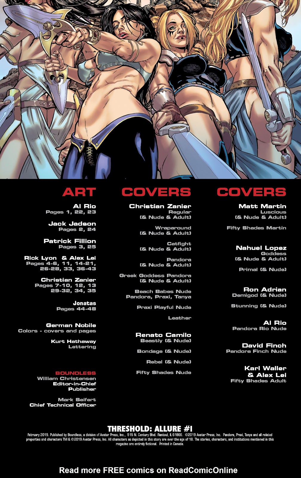Threshold:Allure issue 1 - Page 2