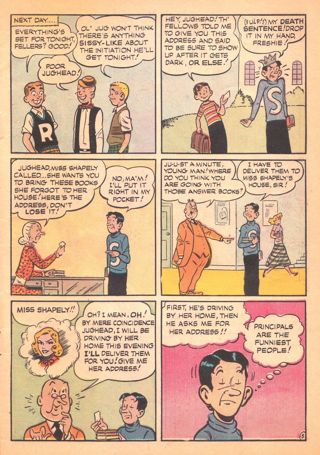 Read online Archie's Pal Jughead comic -  Issue #2 - 7