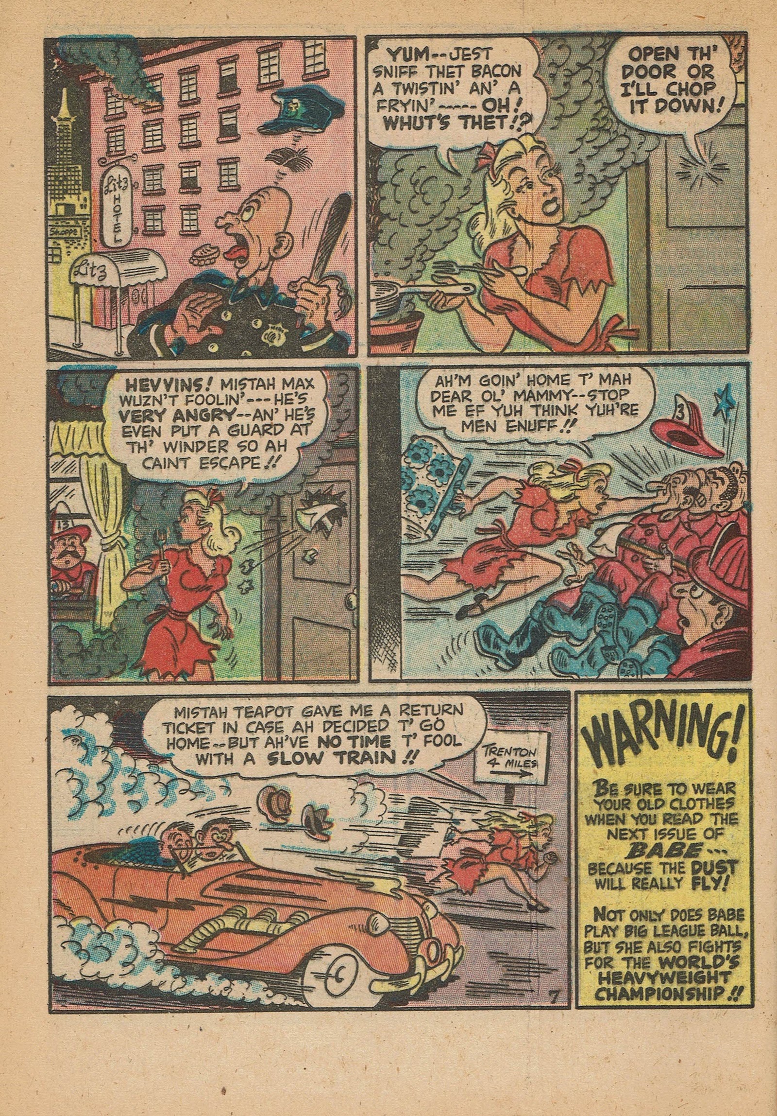 Read online Babe (1948) comic -  Issue #1 - 48