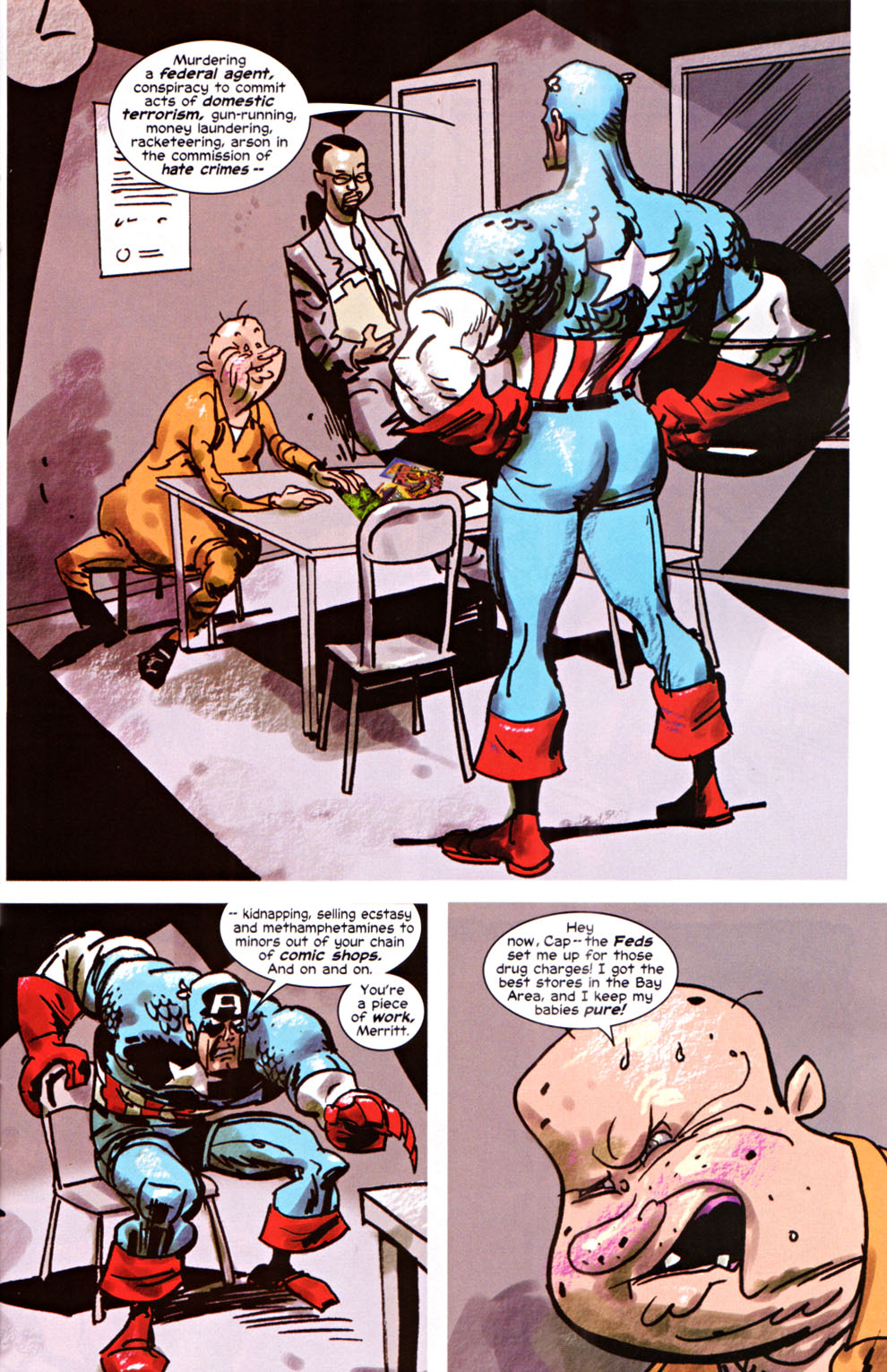 Read online Truth: Red, White & Black comic -  Issue #6 - 4