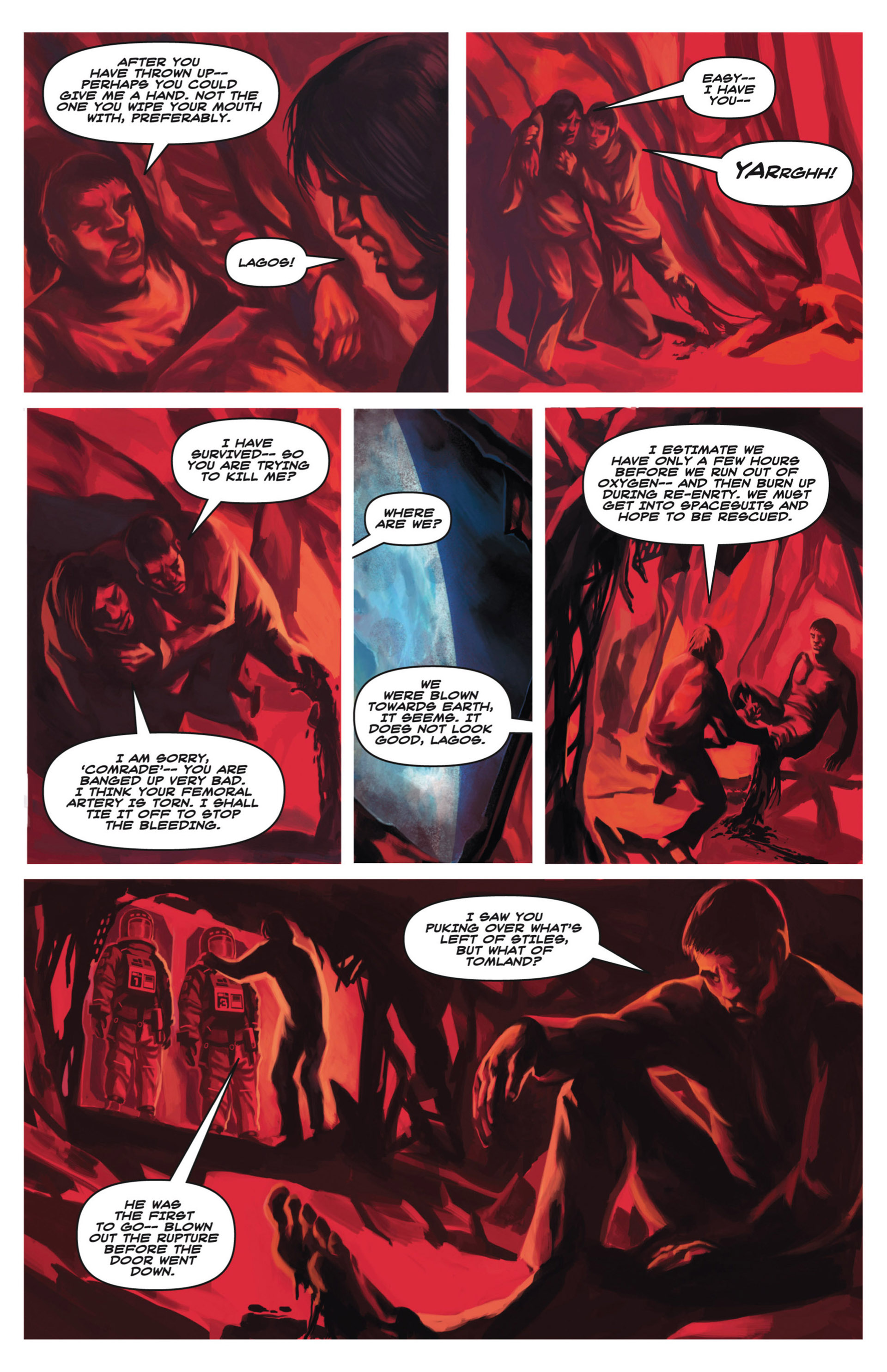 Read online Space: 1999: Aftershock comic -  Issue #3 - 4