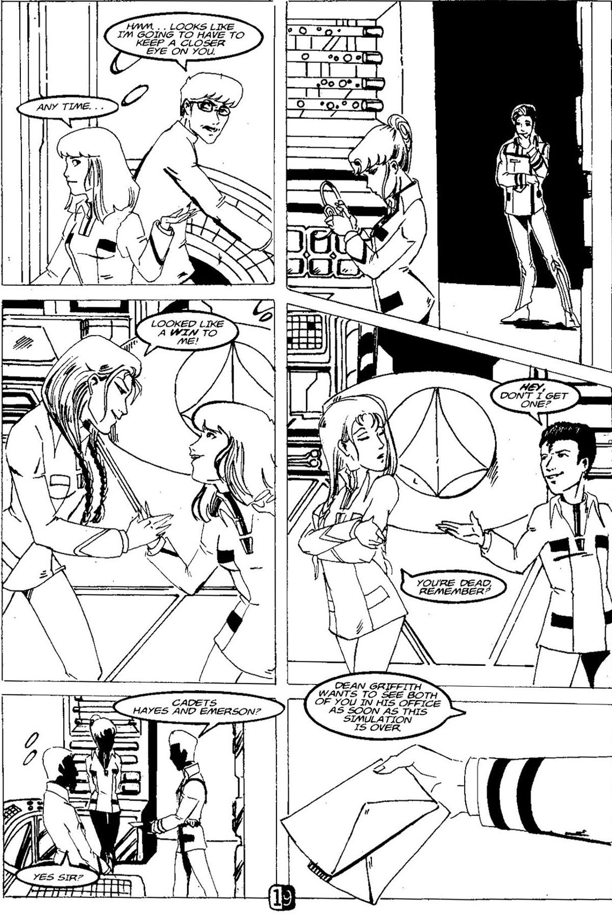 Read online Robotech Academy Blues comic -  Issue #5 - 25
