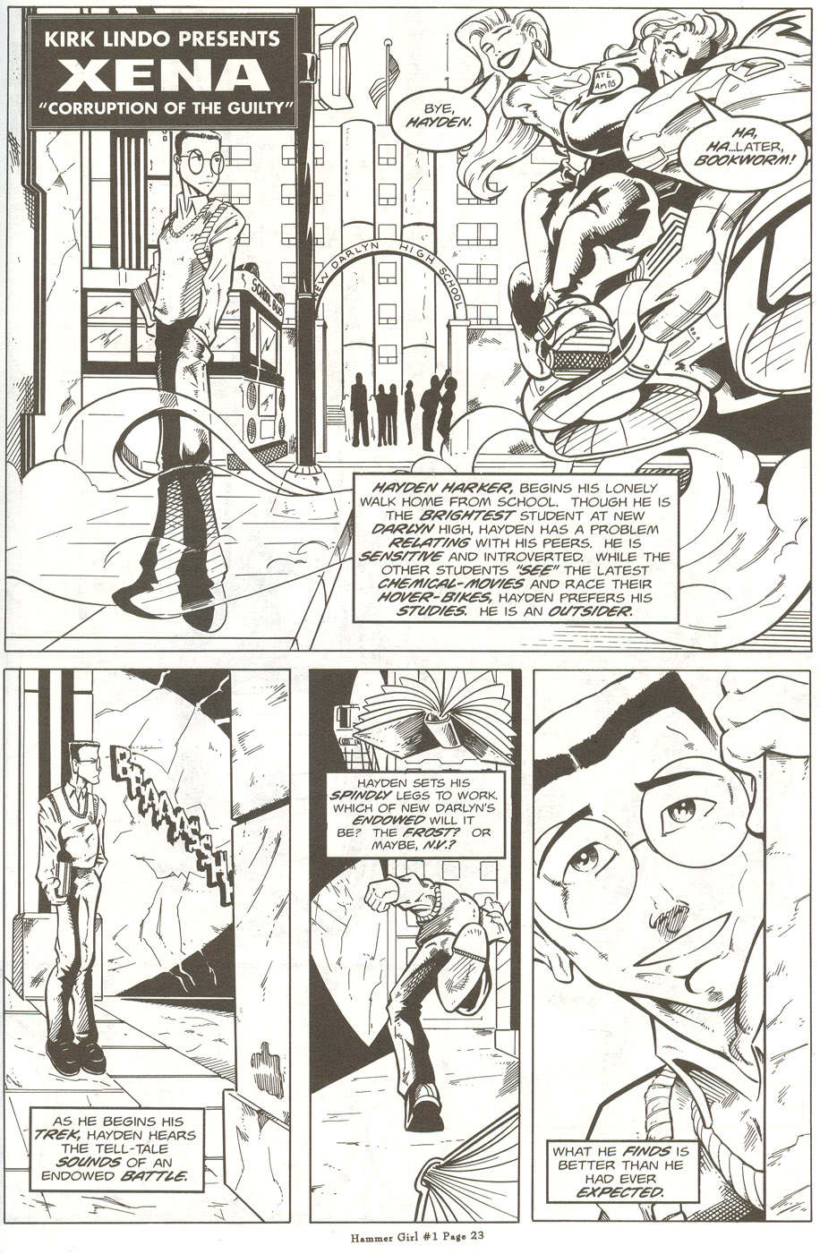 Read online Hammer Girl comic -  Issue #1 - 25