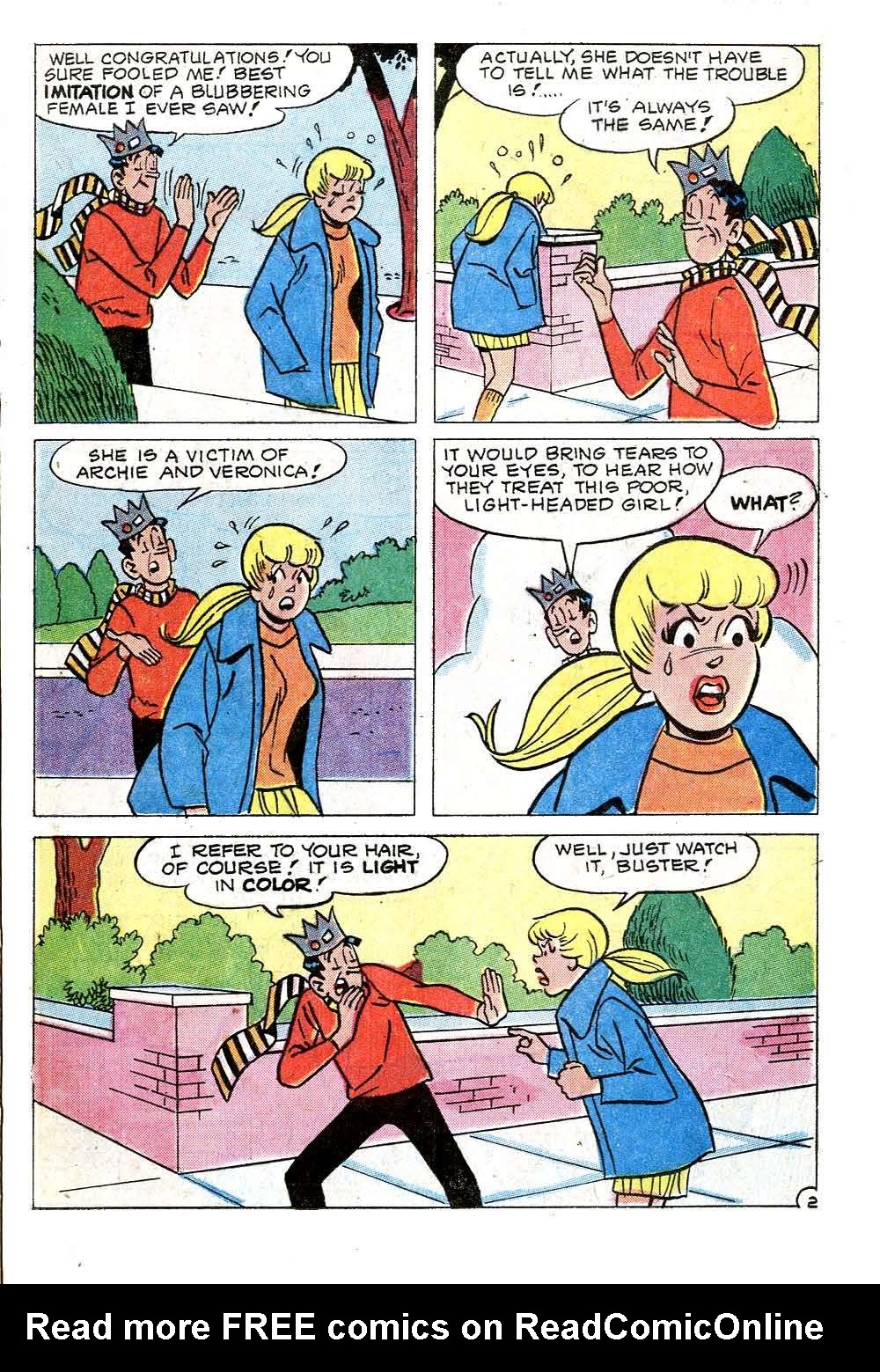 Read online Jughead (1965) comic -  Issue #204 - 21