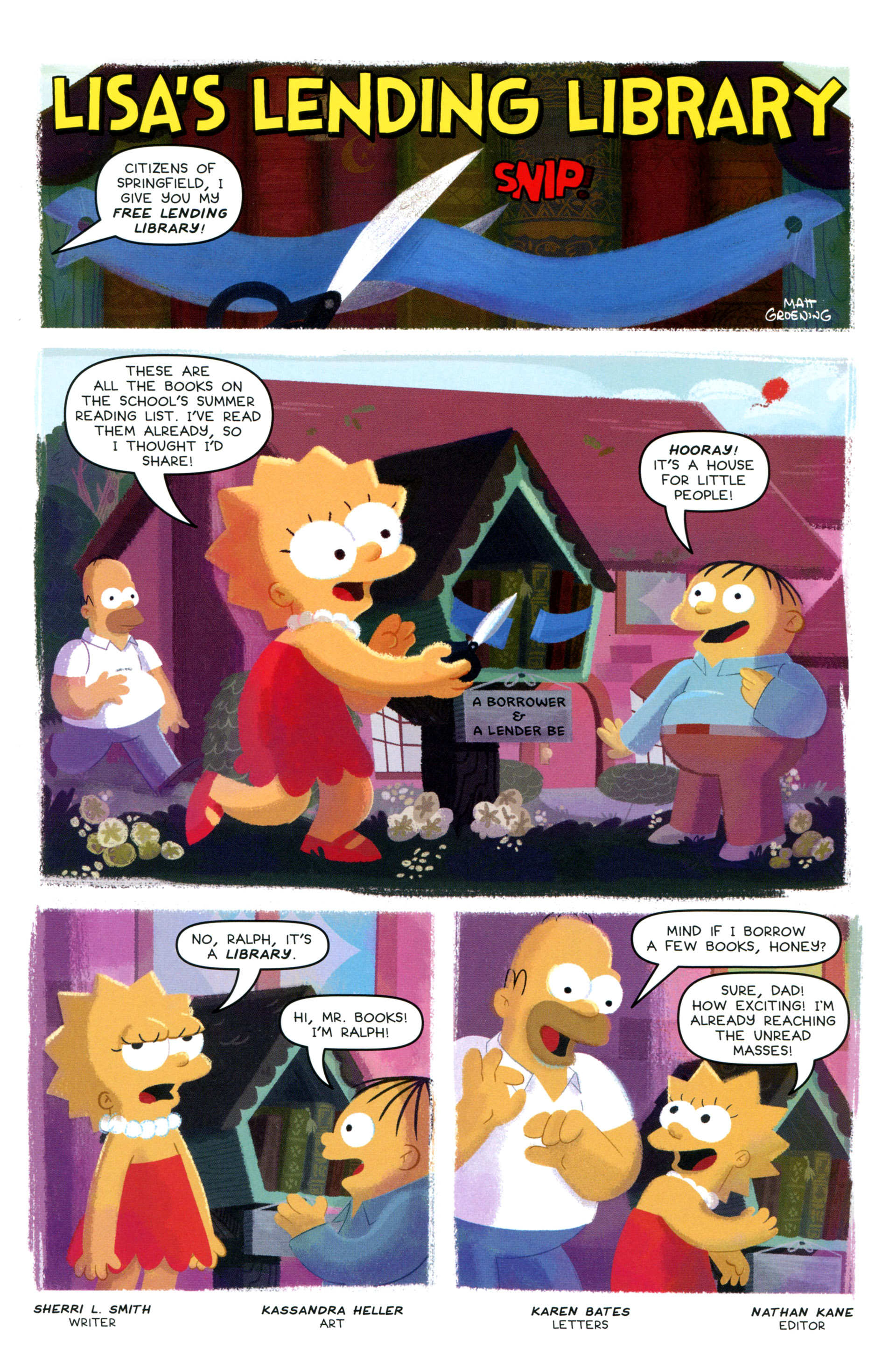 Read online Simpsons One-Shot Wonders: Lisa comic -  Issue # Full - 22