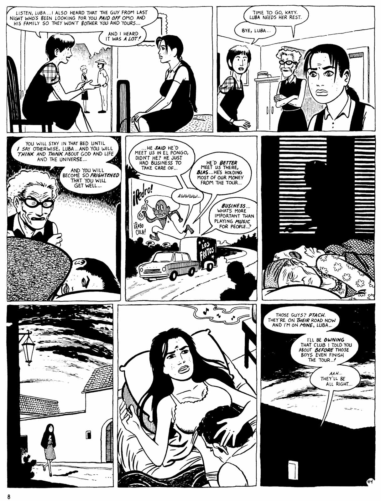 Read online Love and Rockets (1982) comic -  Issue #31 - 10