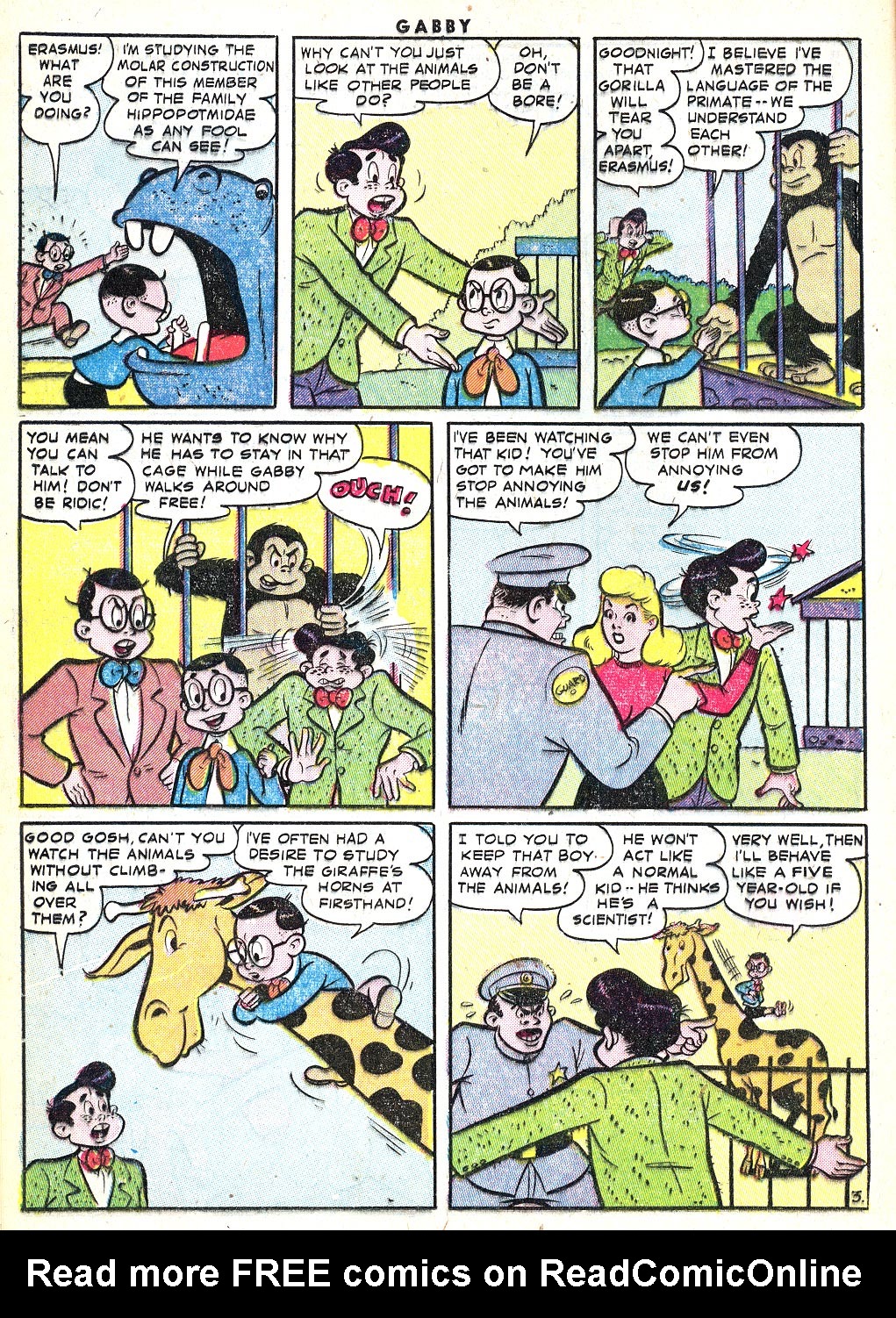 Read online Gabby comic -  Issue #6 - 16