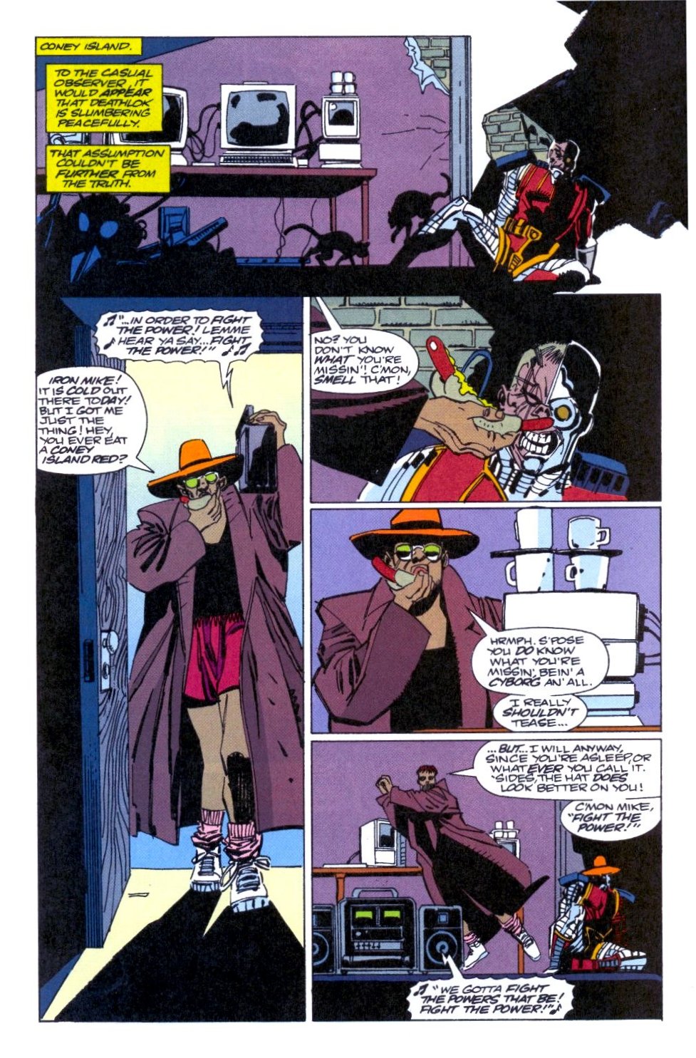 Read online Deathlok (1991) comic -  Issue #9 - 4