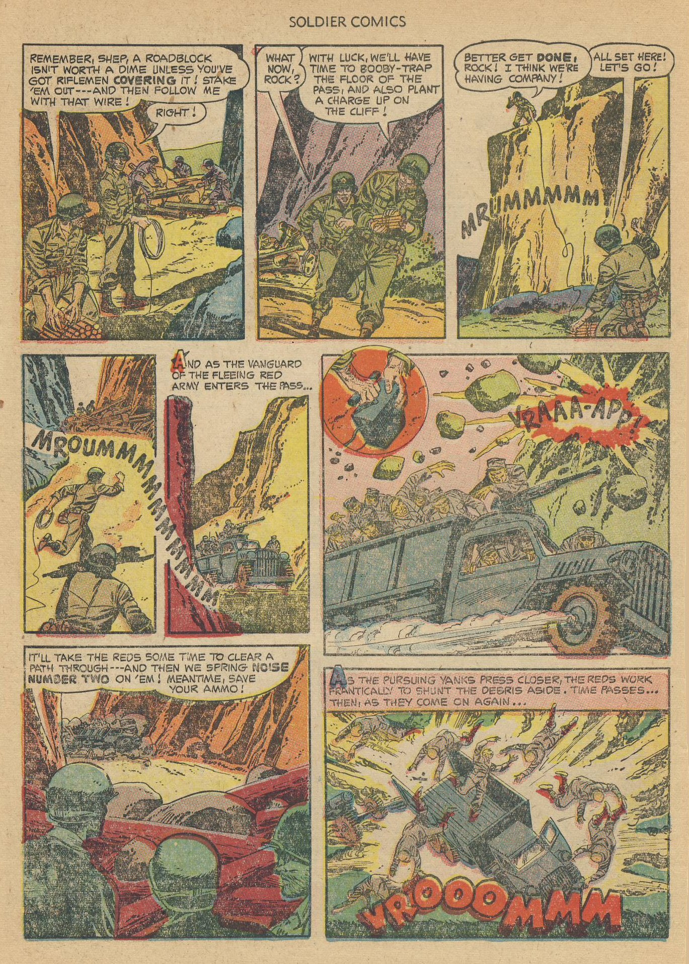 Read online Soldier Comics comic -  Issue #10 - 10