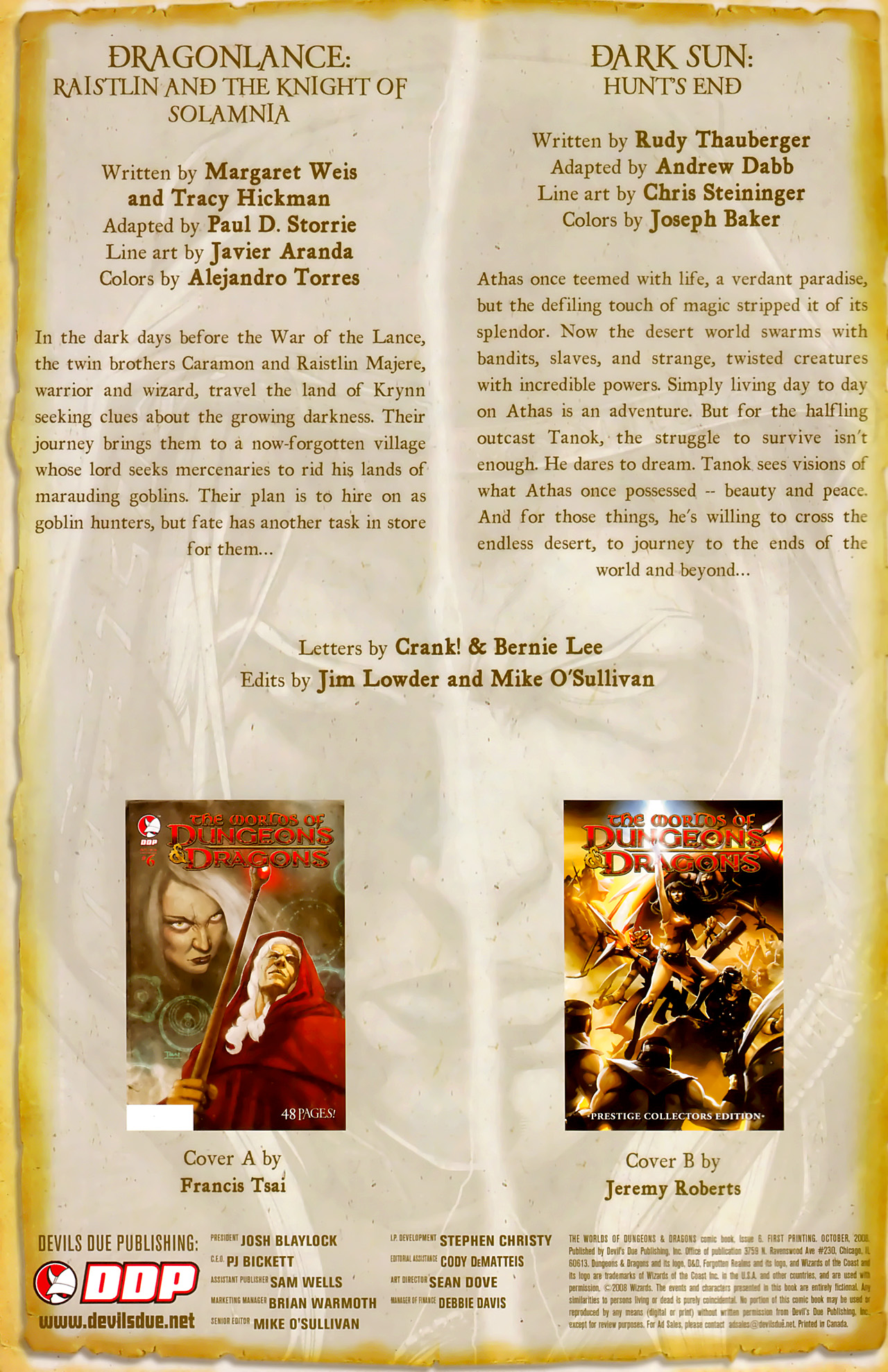 Read online The Worlds of Dungeons & Dragons comic -  Issue #6 - 2