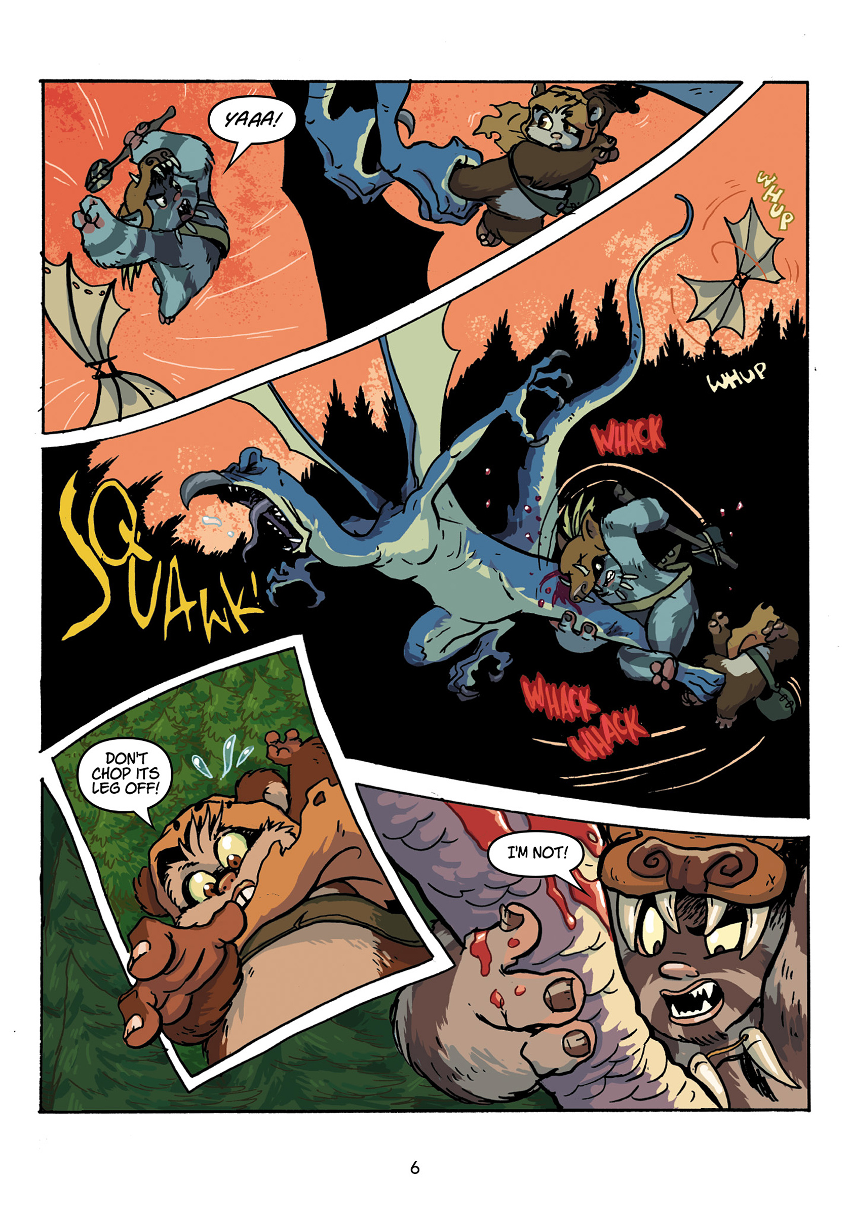 Read online Star Wars: Ewoks - Shadows of Endor comic -  Issue # TPB - 7