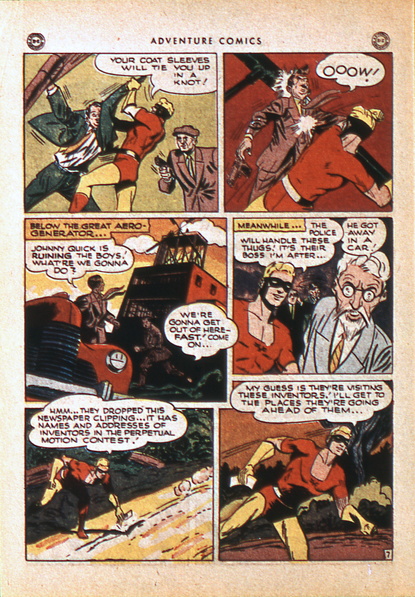 Read online Adventure Comics (1938) comic -  Issue #113 - 37