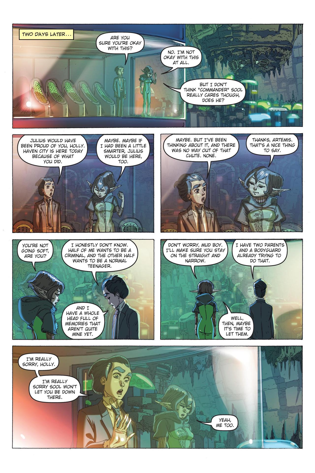 Read online Artemis Fowl: The Opal Deception comic -  Issue # TPB - 107