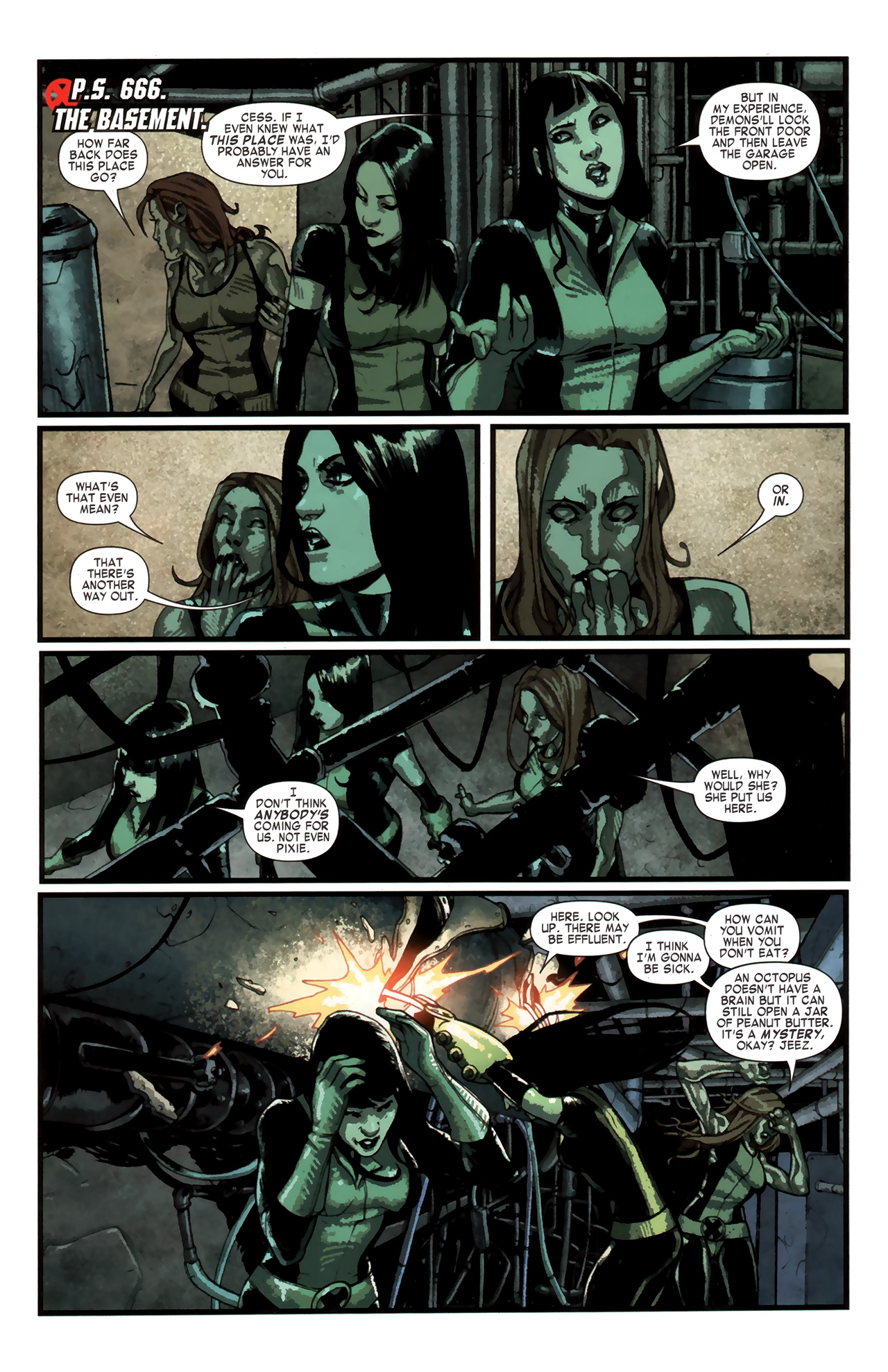 Read online X-Men: Pixie Strikes Back comic -  Issue #4 - 7