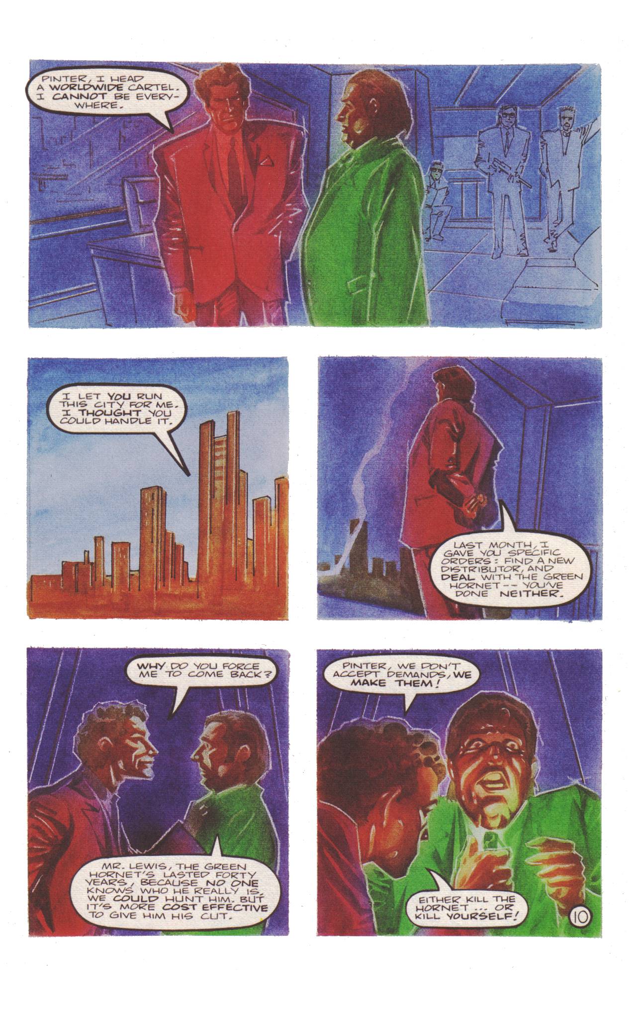Read online Tales of the Green Hornet (1990) comic -  Issue #2 - 11