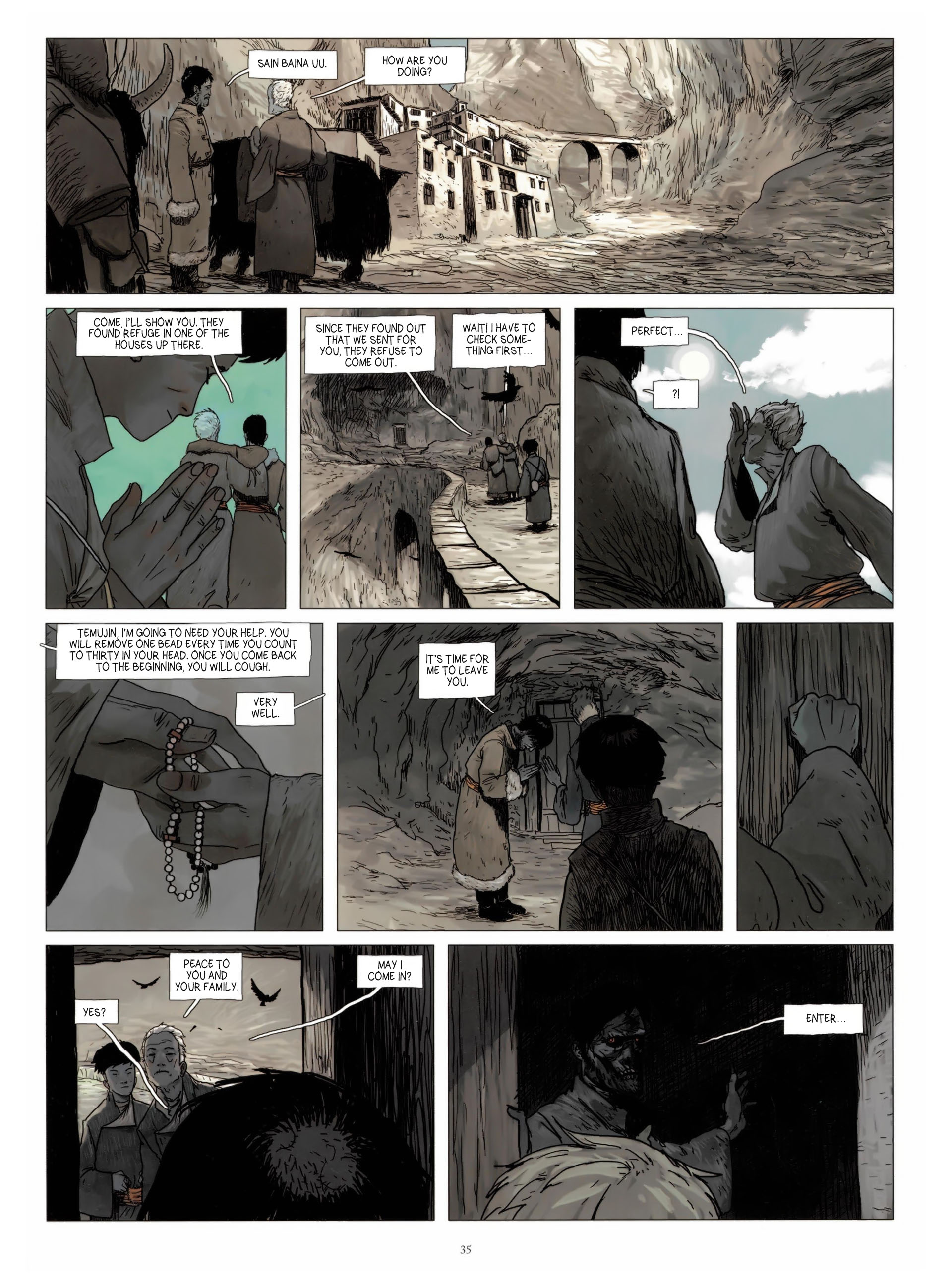 Read online Temujin comic -  Issue #1 - 37