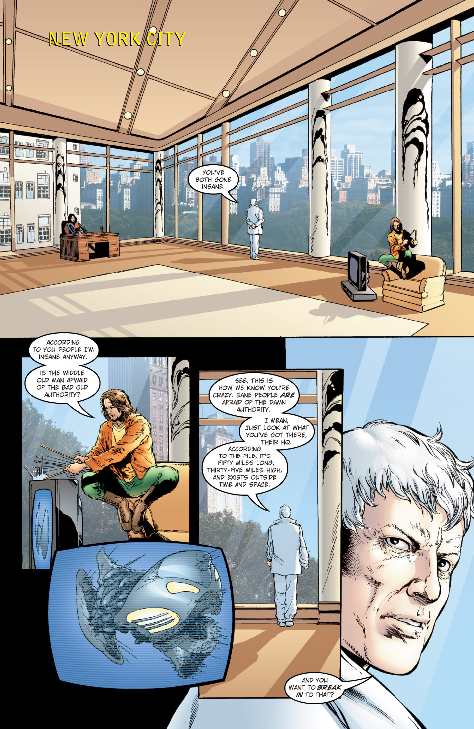 Read online Planetary/The Authority: Ruling the World comic -  Issue # Full - 16