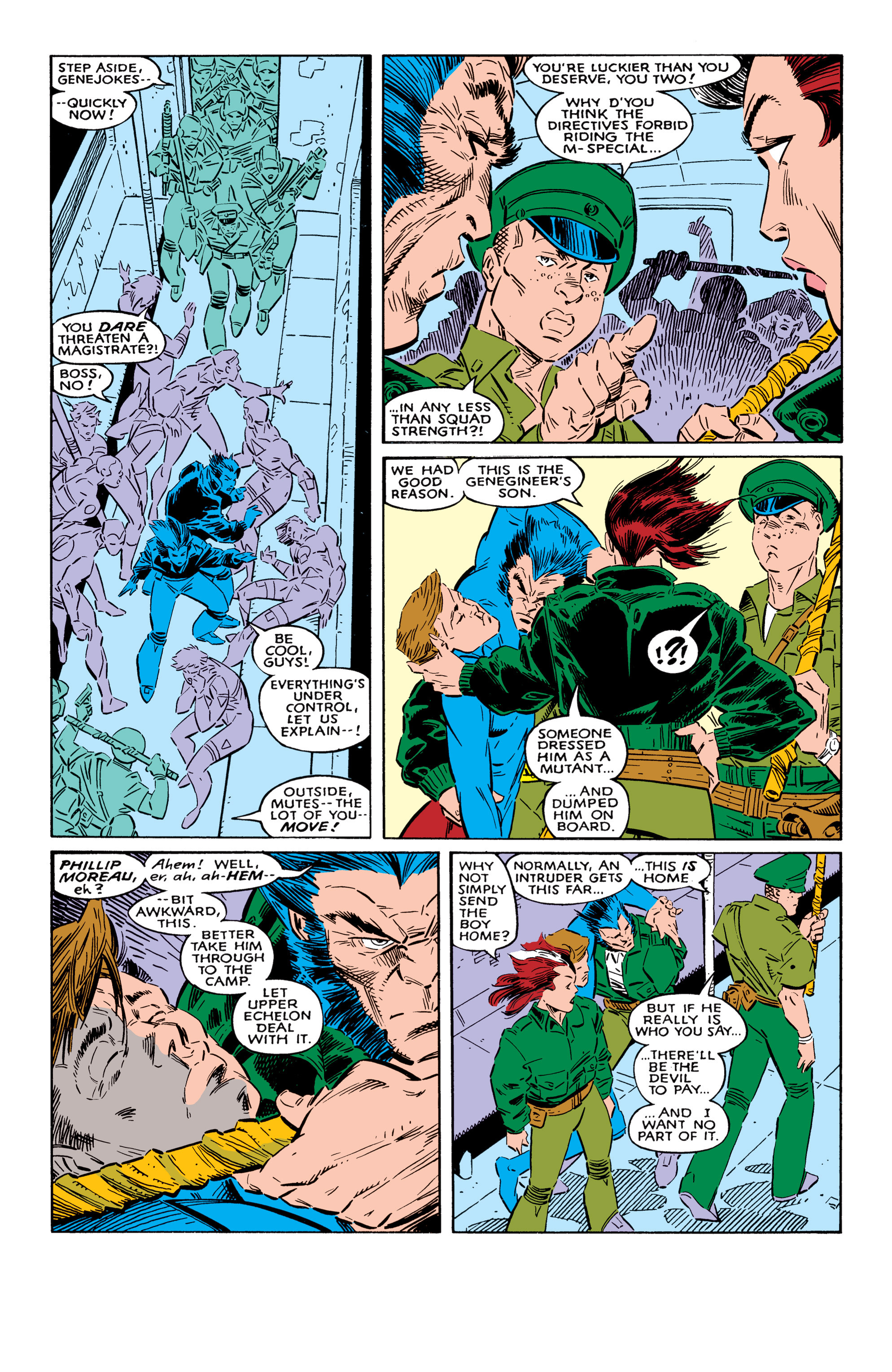 Read online Uncanny X-Men (1963) comic -  Issue #237 - 22