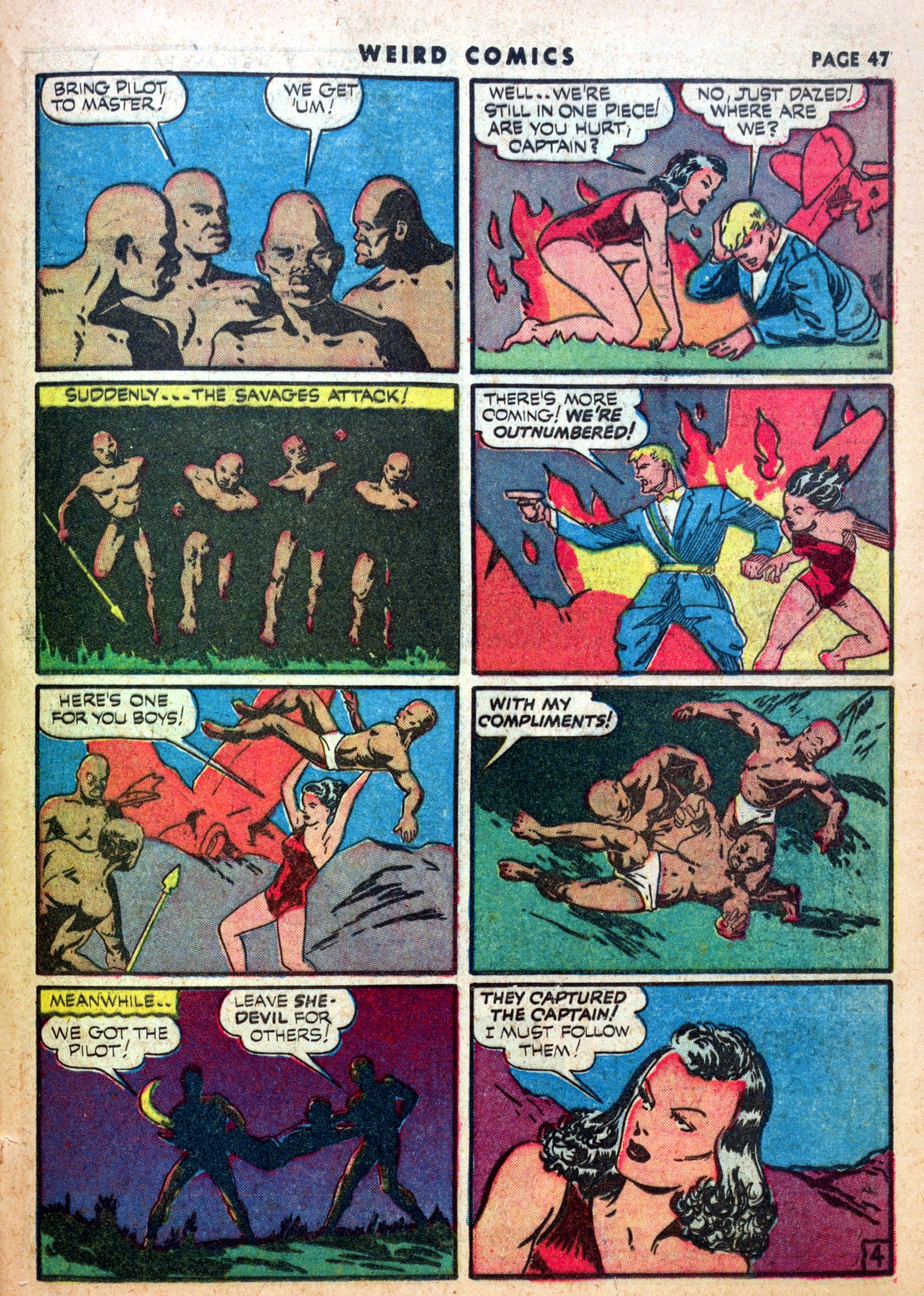 Read online Weird Comics comic -  Issue #14 - 48