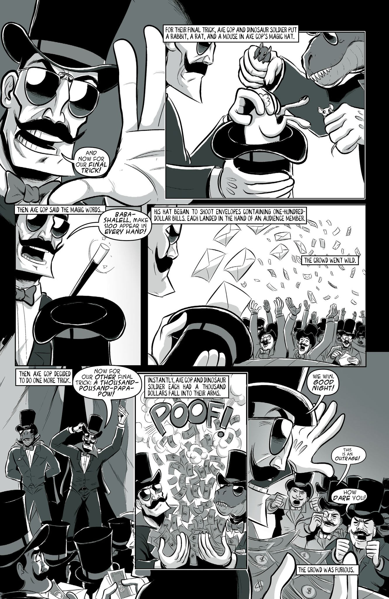 Read online Axe Cop comic -  Issue # TPB 3 - 101