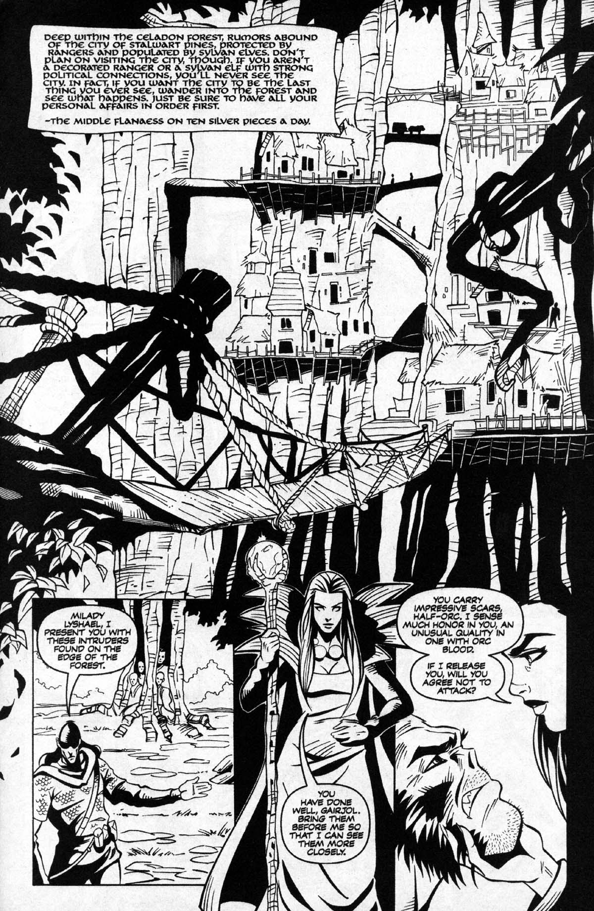 Read online Dungeons & Dragons: Black & White comic -  Issue #2 - 19