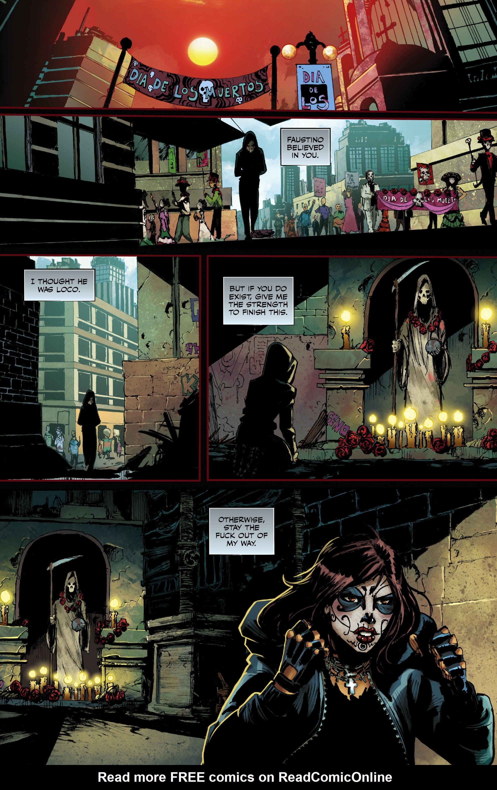 Read online La Muerta: Last Rites comic -  Issue # Full - 32