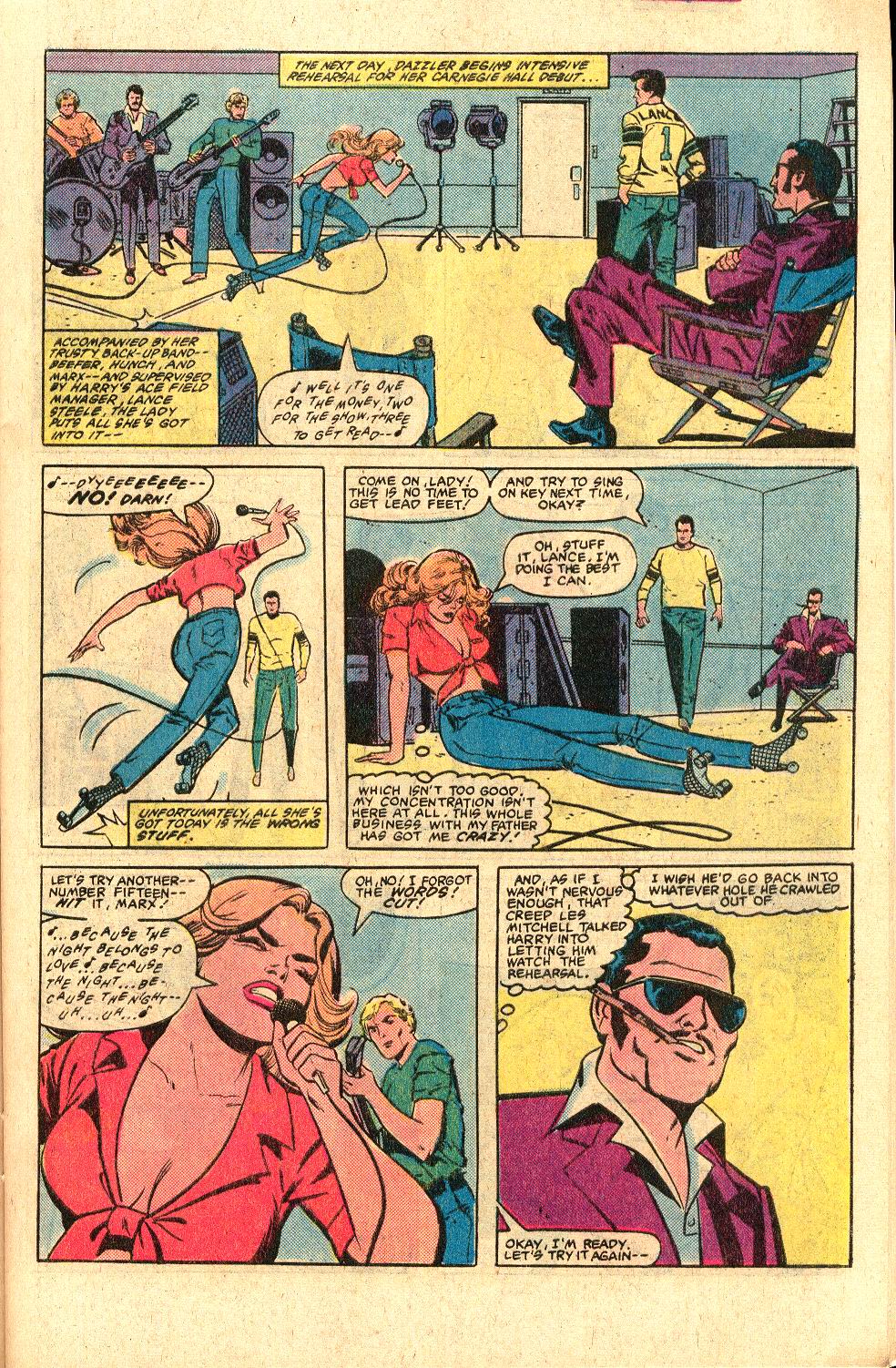 Read online Dazzler (1981) comic -  Issue #21 - 16