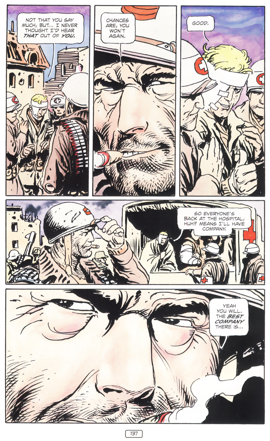 Read online Sgt. Rock: Between Hell & A Hard Place comic -  Issue # TPB - 143