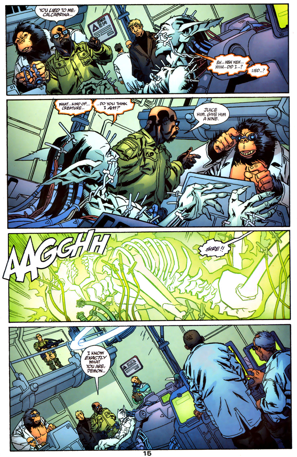 Read online Human Defense Corps comic -  Issue #4 - 16