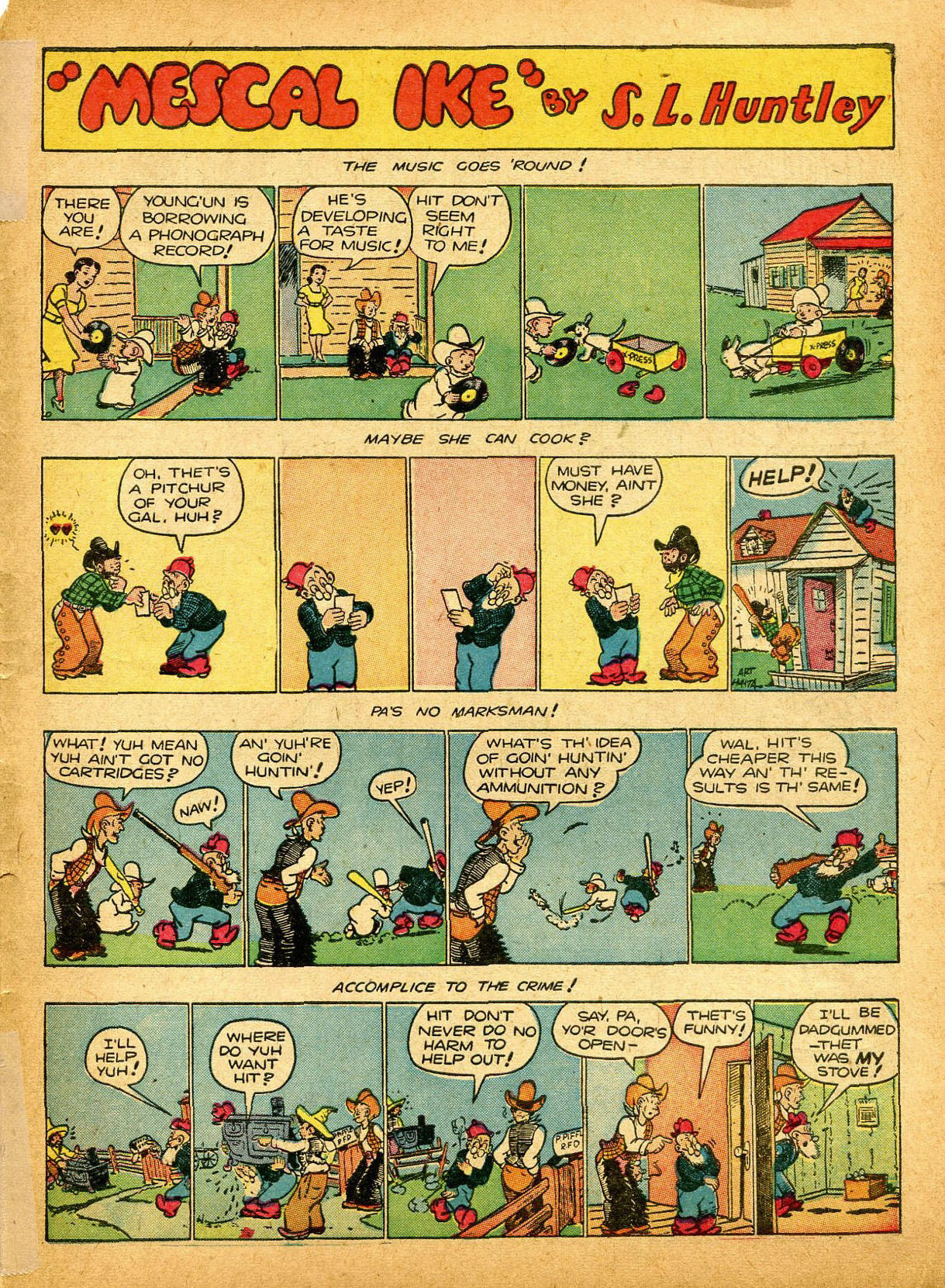 Read online Famous Funnies comic -  Issue #84 - 53