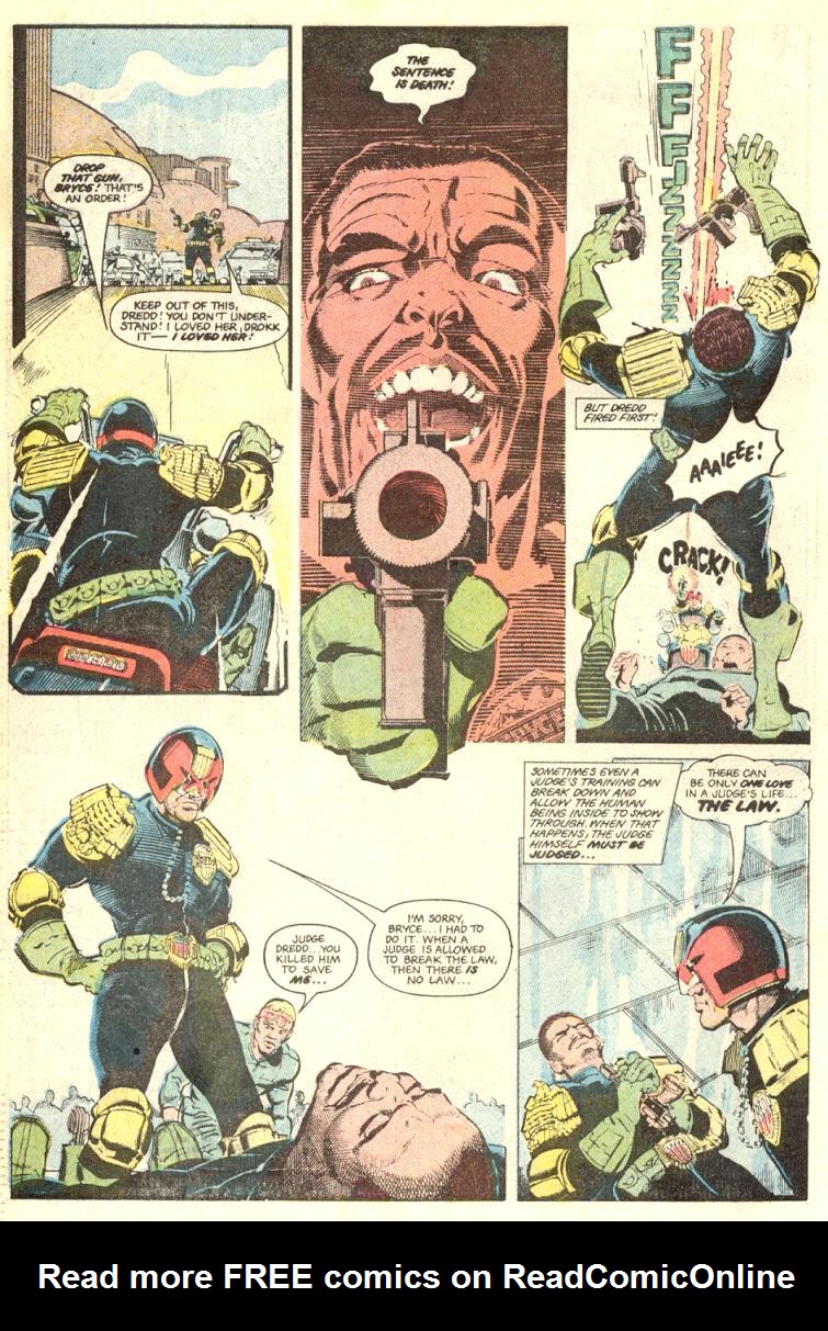Read online Judge Dredd (1983) comic -  Issue #4 - 31