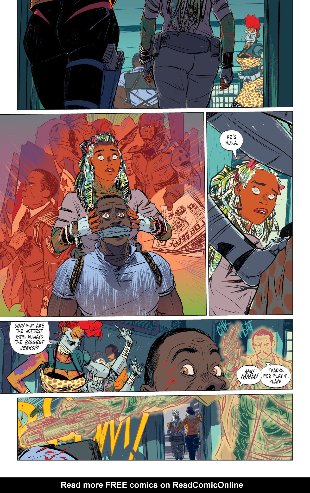 Read online The Weatherman comic -  Issue #5 - 6