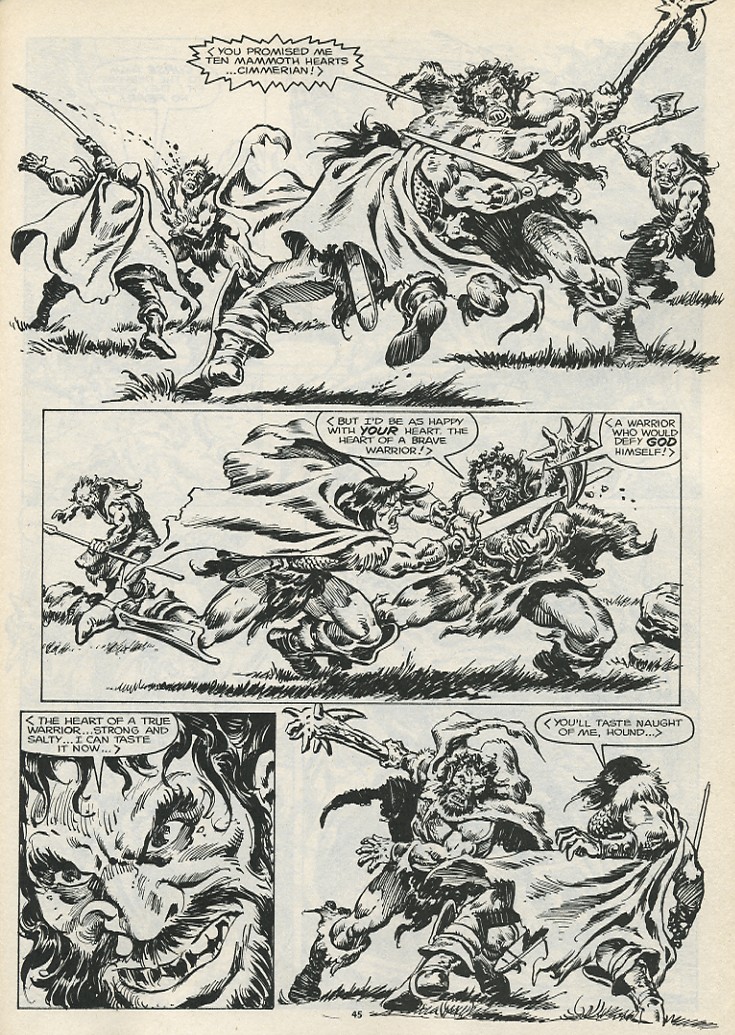Read online The Savage Sword Of Conan comic -  Issue #178 - 47
