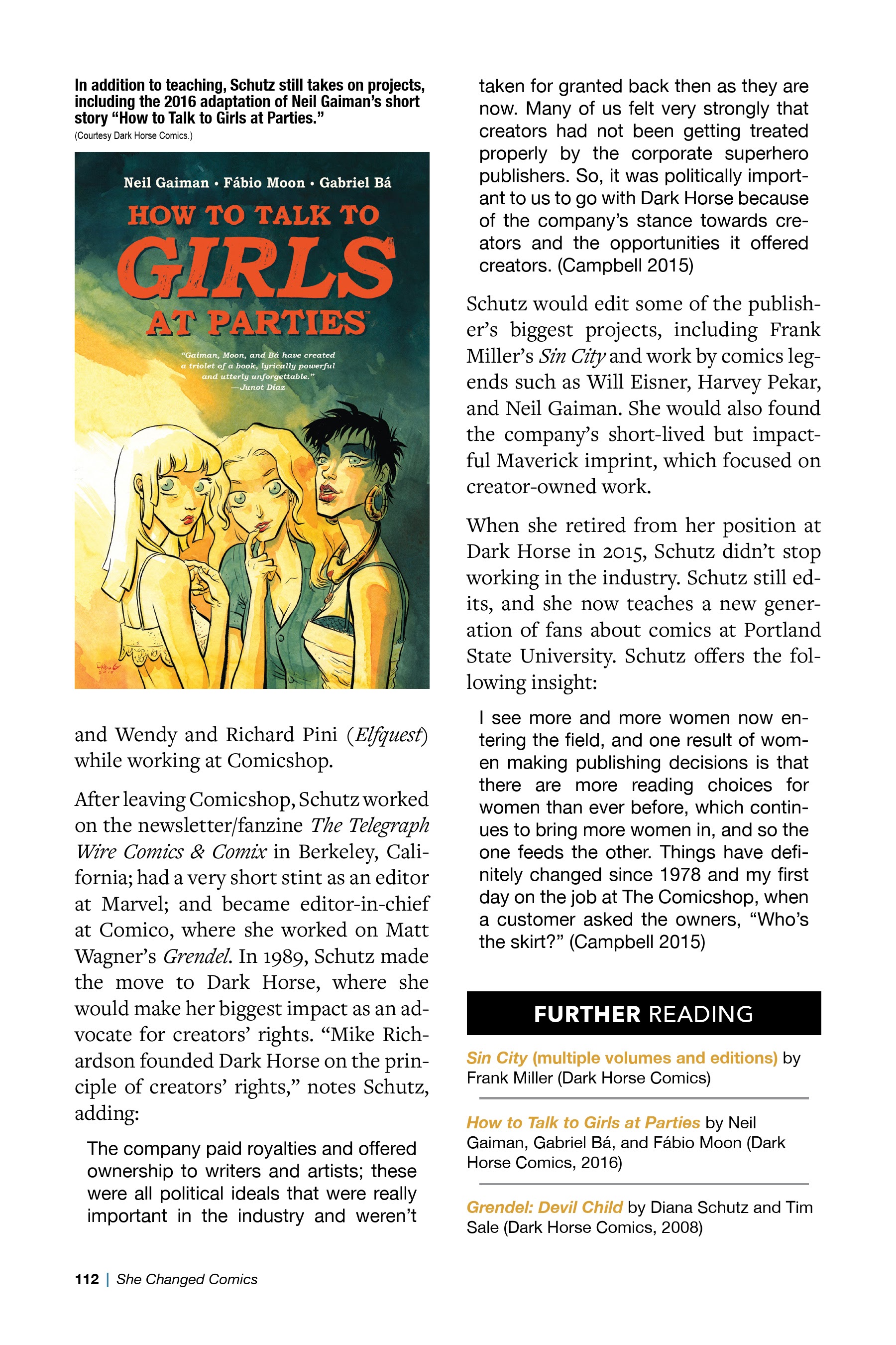 Read online CBLDF Presents: She Changed Comics comic -  Issue # TPB (Part 2) - 19