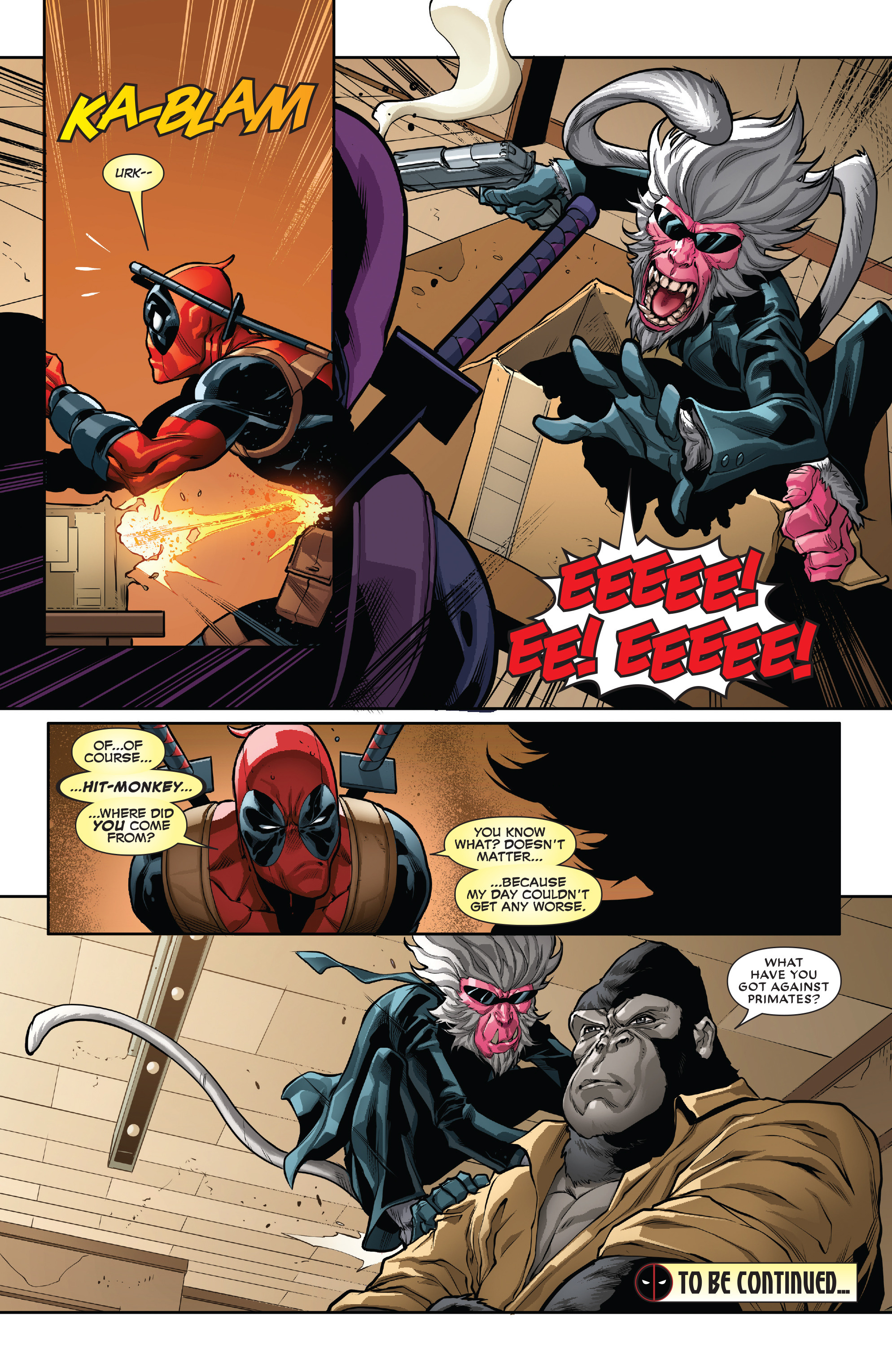 Read online Deadpool & the Mercs For Money [II] comic -  Issue #5 - 21